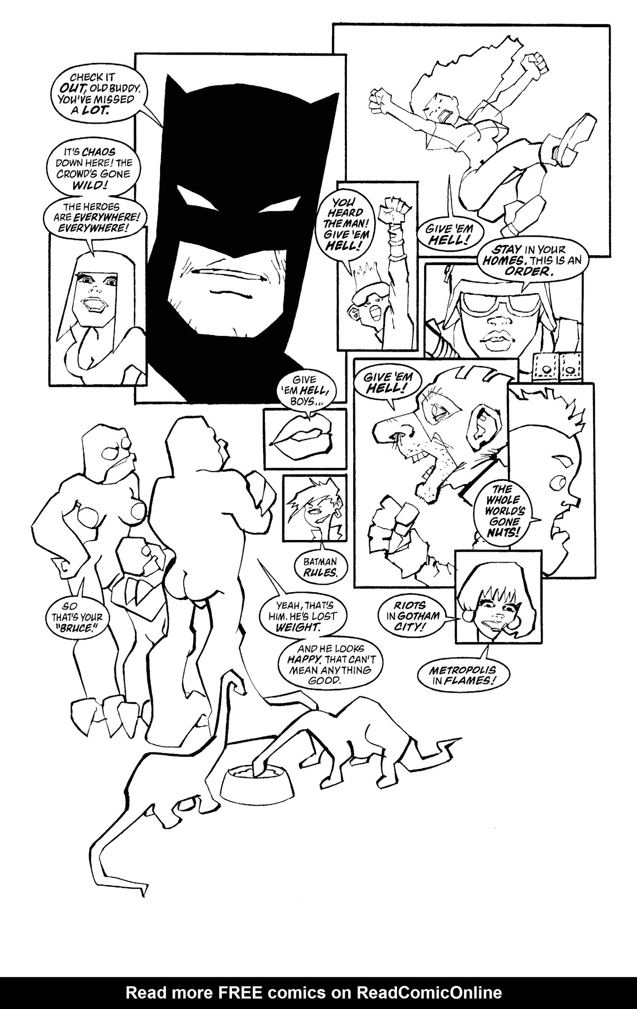 Read online Batman Noir: The Dark Knight Strikes Again comic -  Issue # TPB (Part 2) - 60