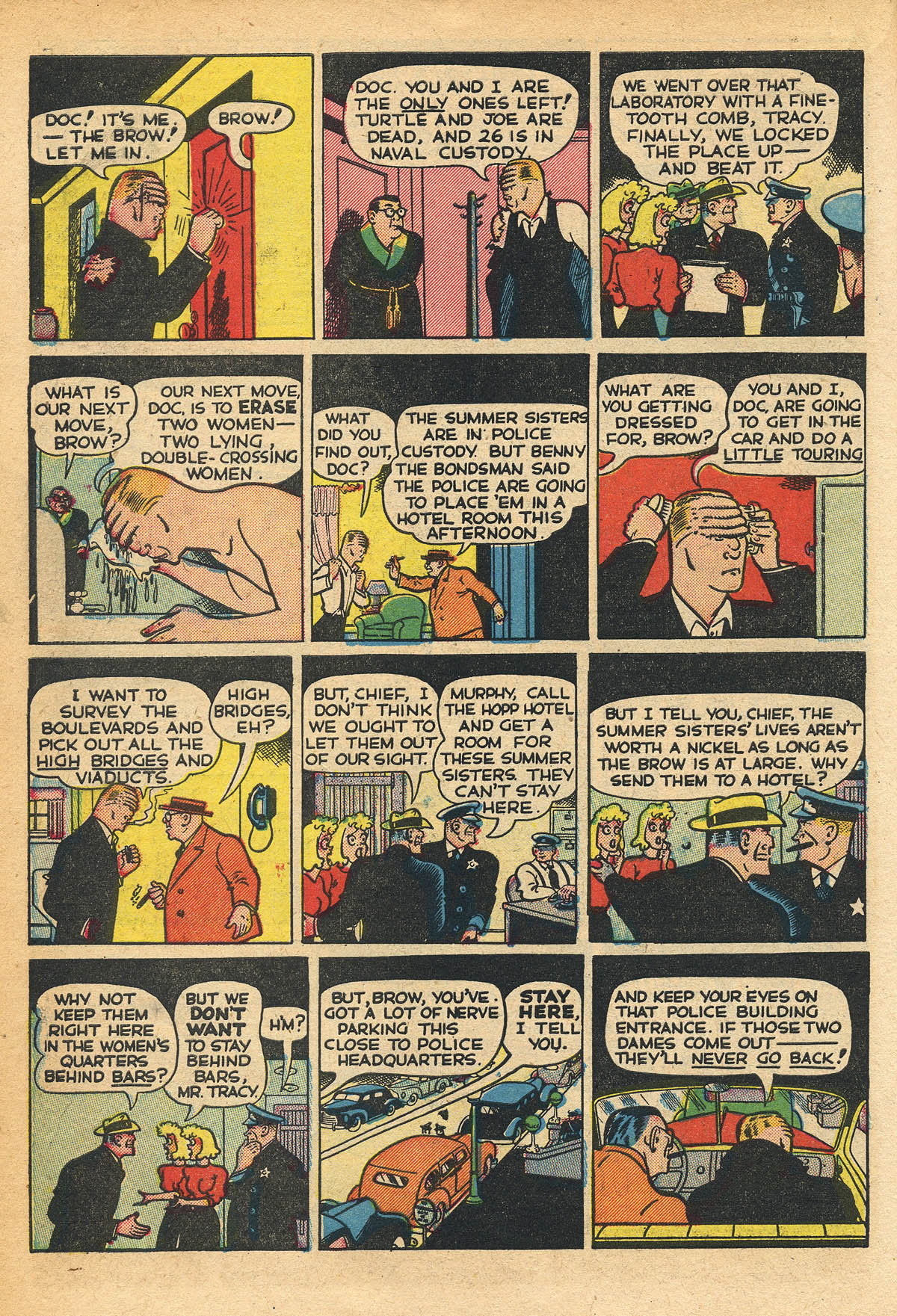 Read online Dick Tracy comic -  Issue #29 - 10