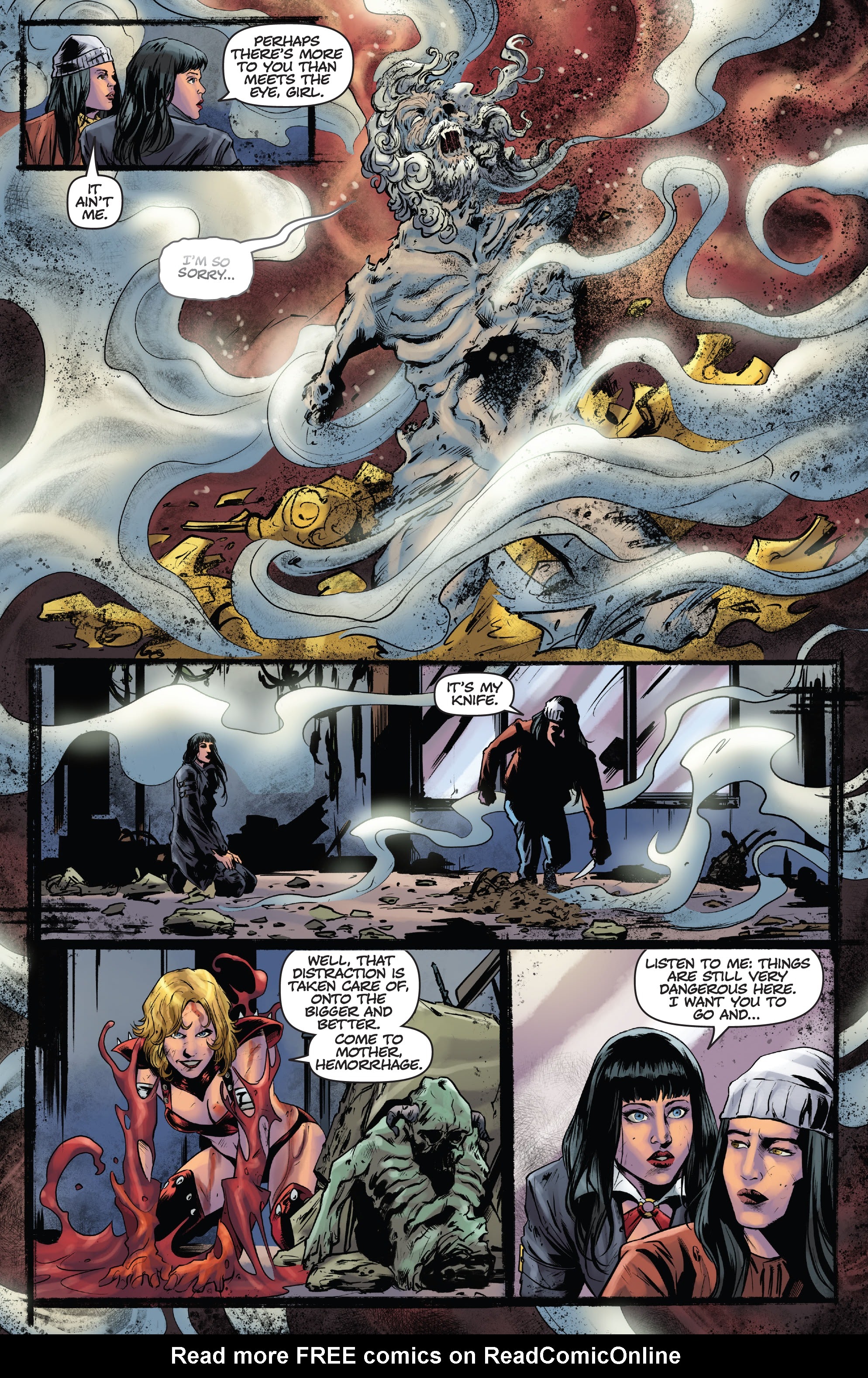 Read online Vengeance of Vampirella (2019) comic -  Issue #18 - 20