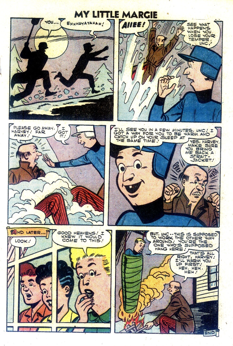 Read online My Little Margie (1954) comic -  Issue #18 - 19