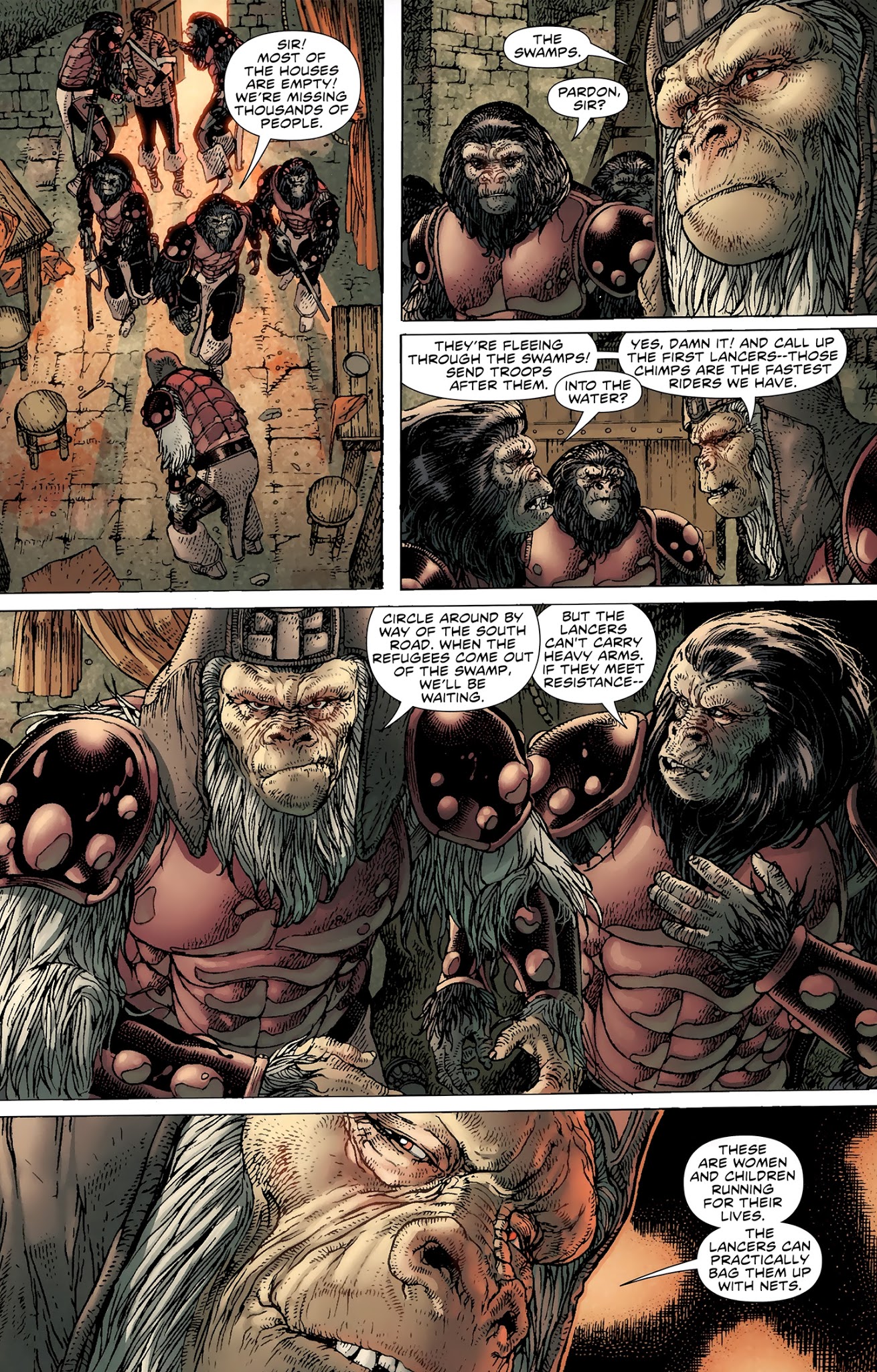 Read online Planet of the Apes (2011) comic -  Issue #8 - 22