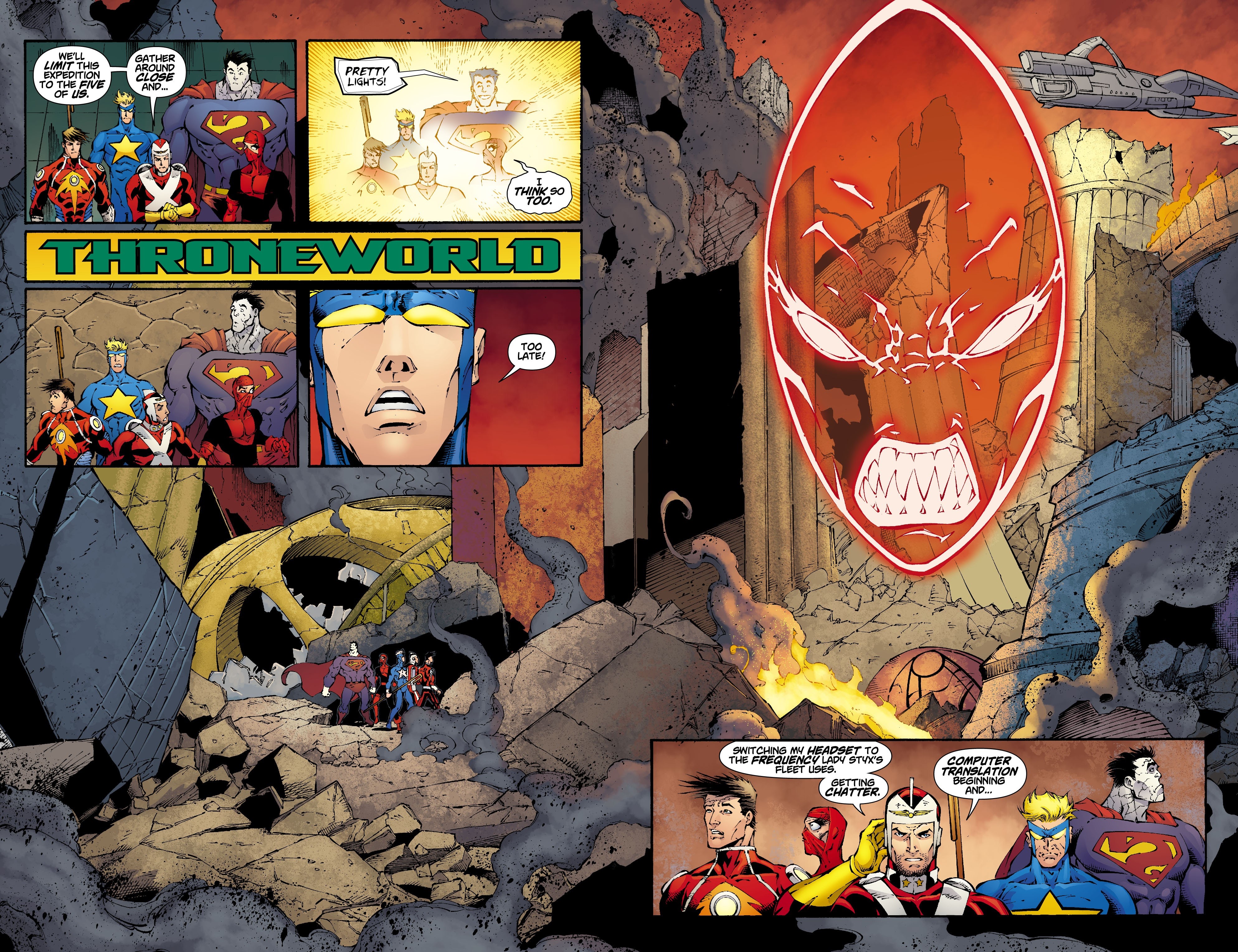 Read online Rann/Thanagar Holy War comic -  Issue #4 - 28