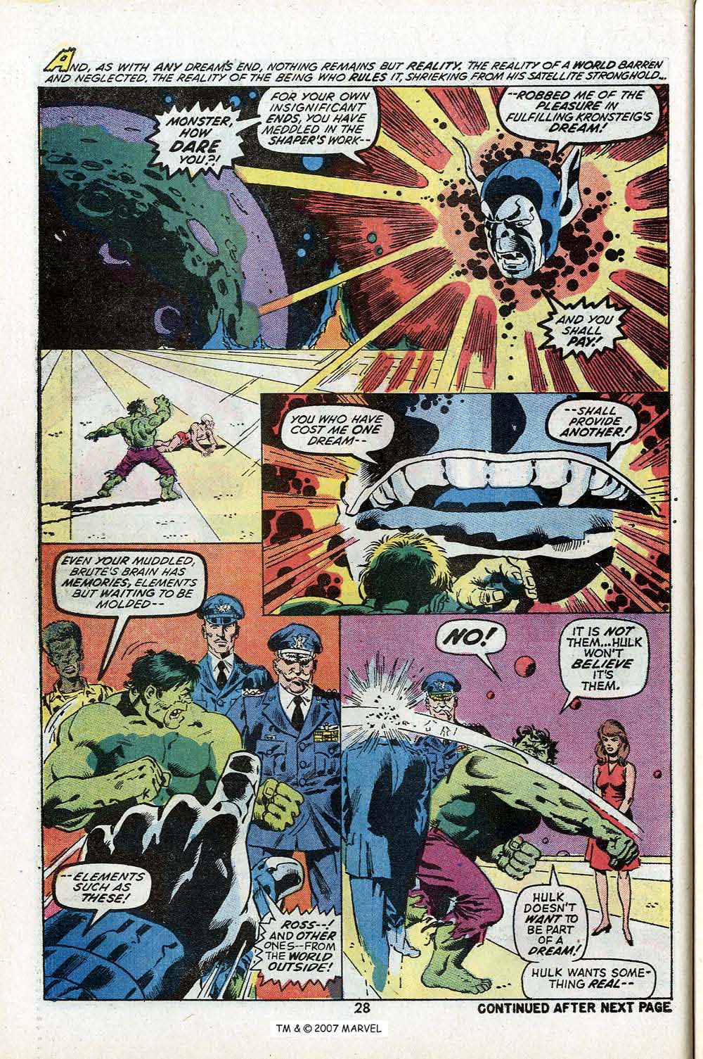 Read online The Incredible Hulk (1968) comic -  Issue #155 - 30