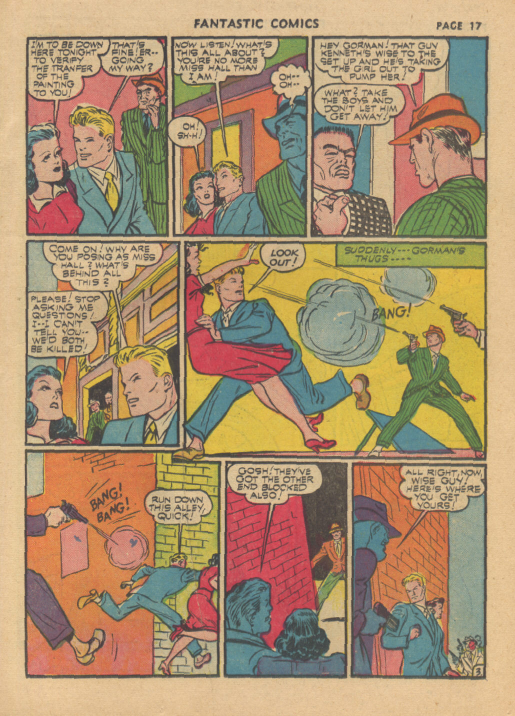 Read online Fantastic Comics comic -  Issue #23 - 18