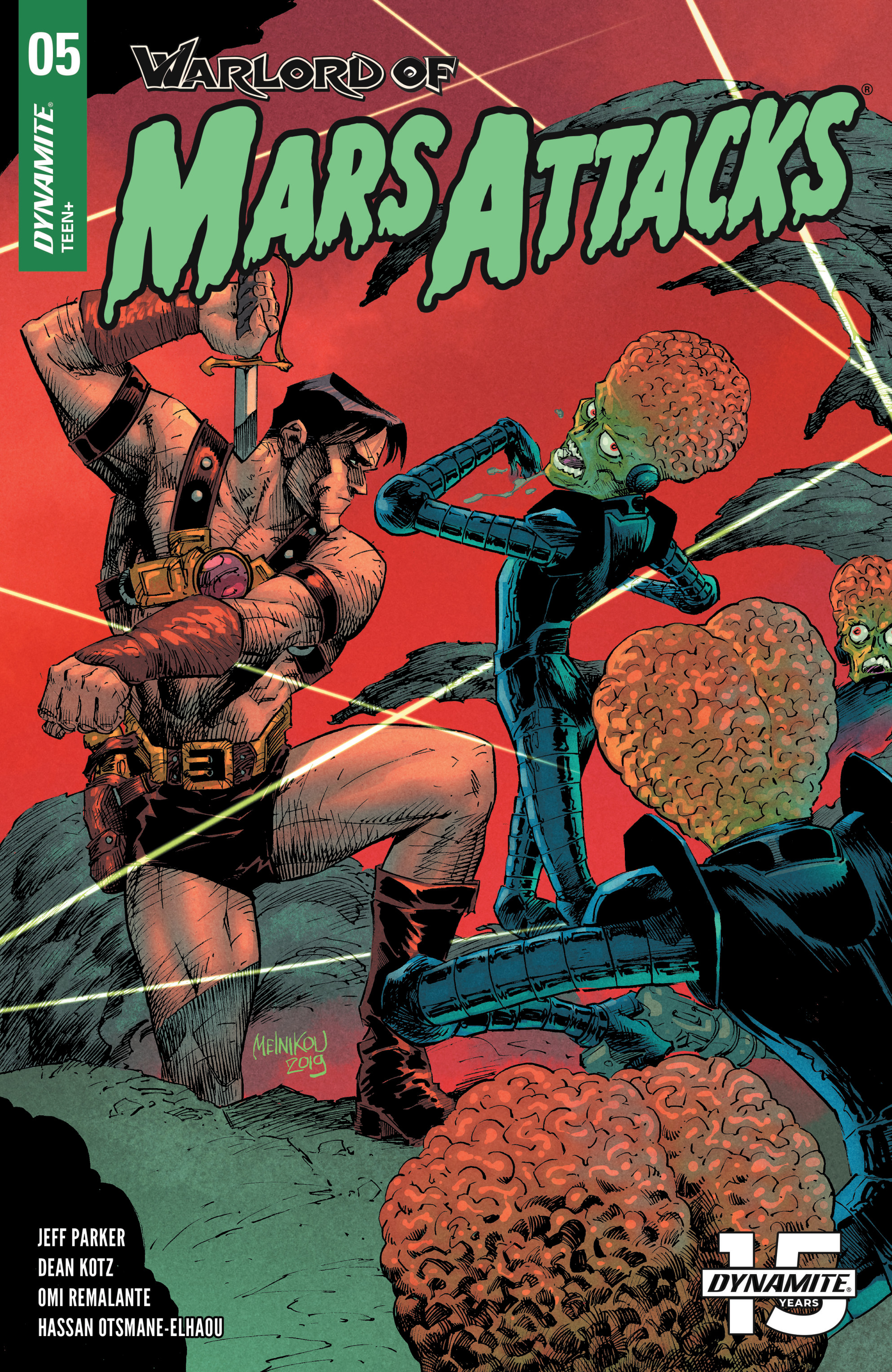 Read online Warlord of Mars Attacks comic -  Issue #5 - 3