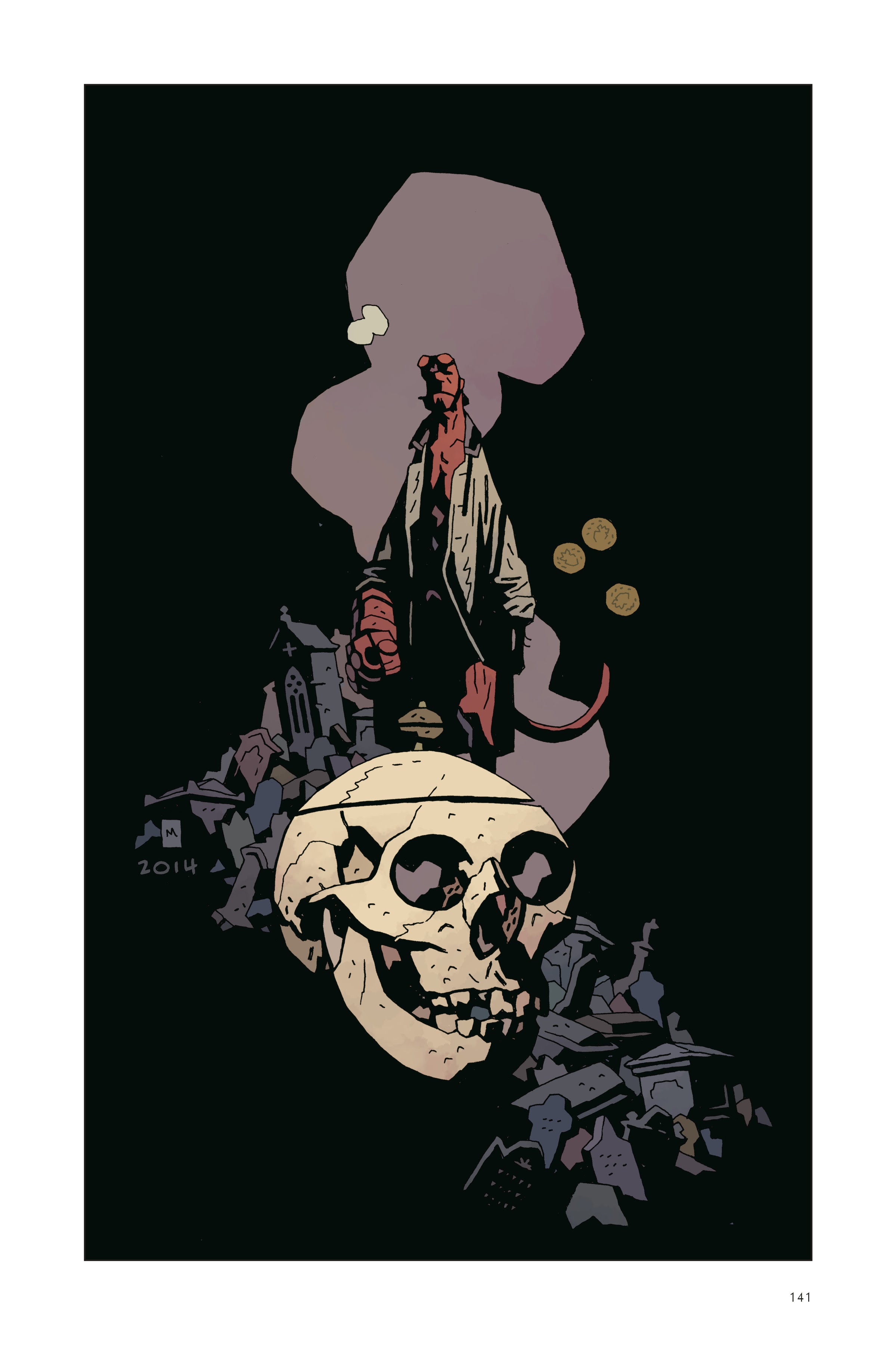 Read online Hellboy: 25 Years of Covers comic -  Issue # TPB (Part 2) - 43