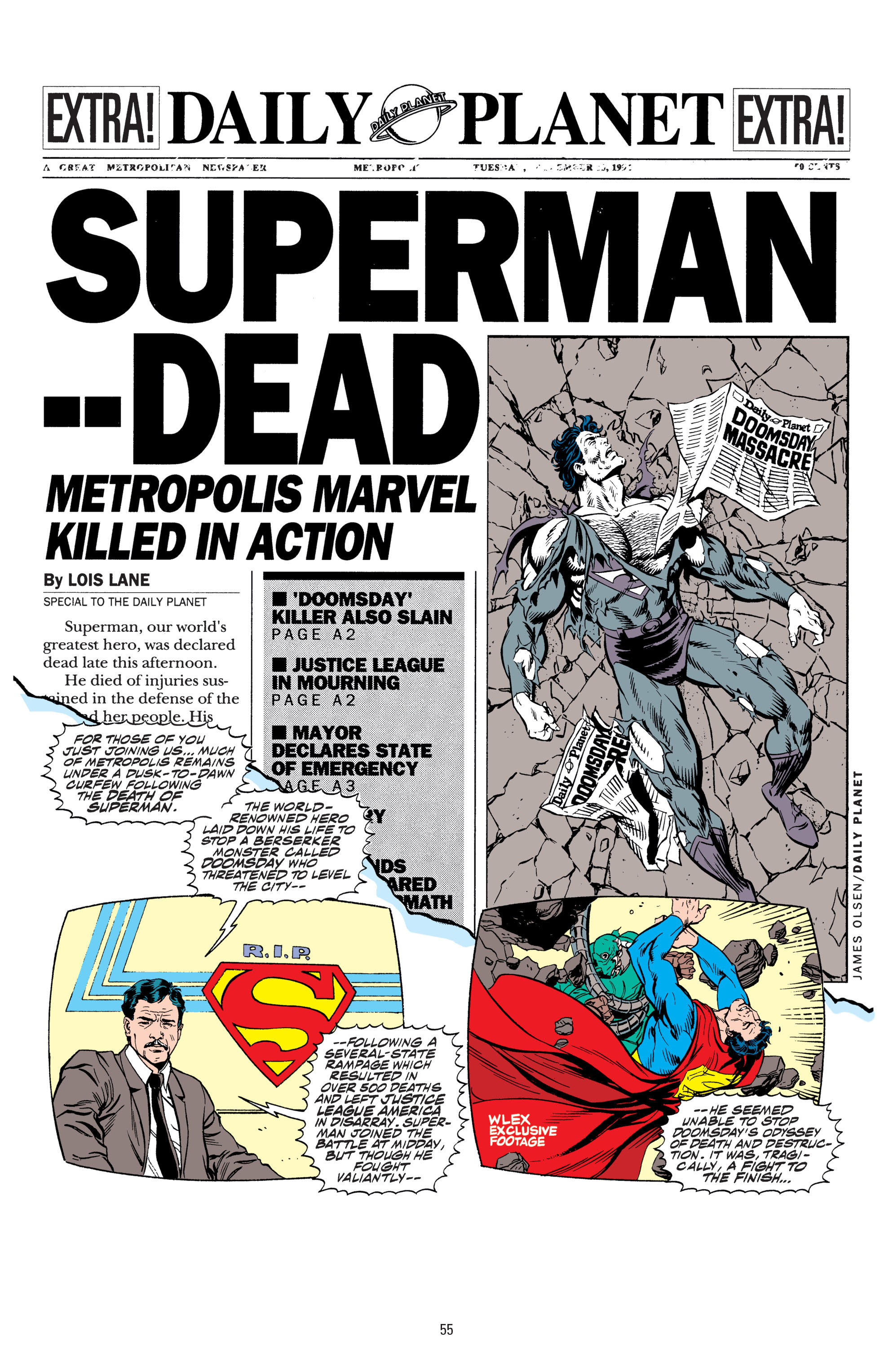 Read online Superman: The Death and Return of Superman Omnibus comic -  Issue # TPB (Part 3) - 11