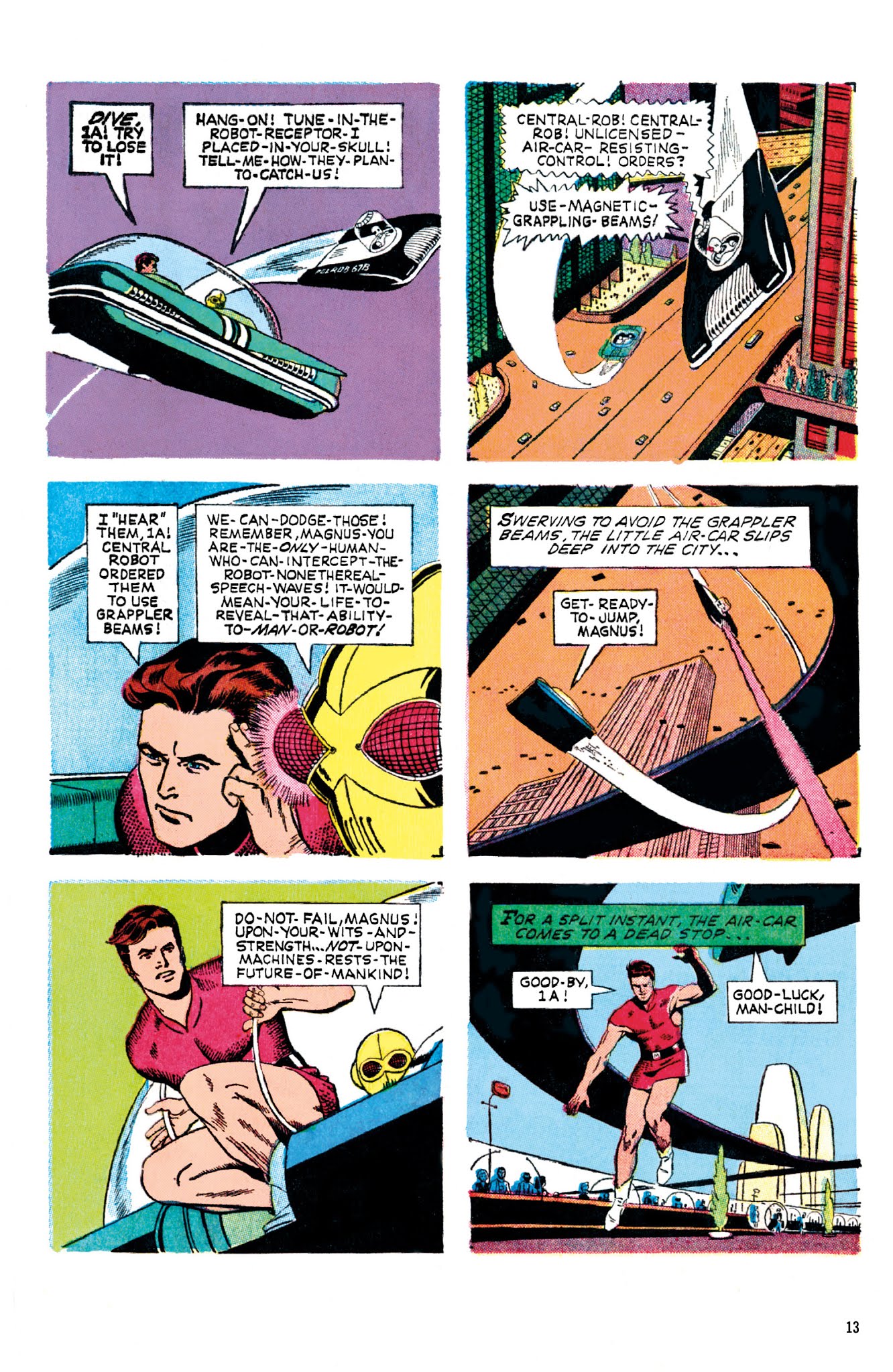 Read online Magnus, Robot Fighter Archives comic -  Issue # TPB 1 (Part 1) - 15