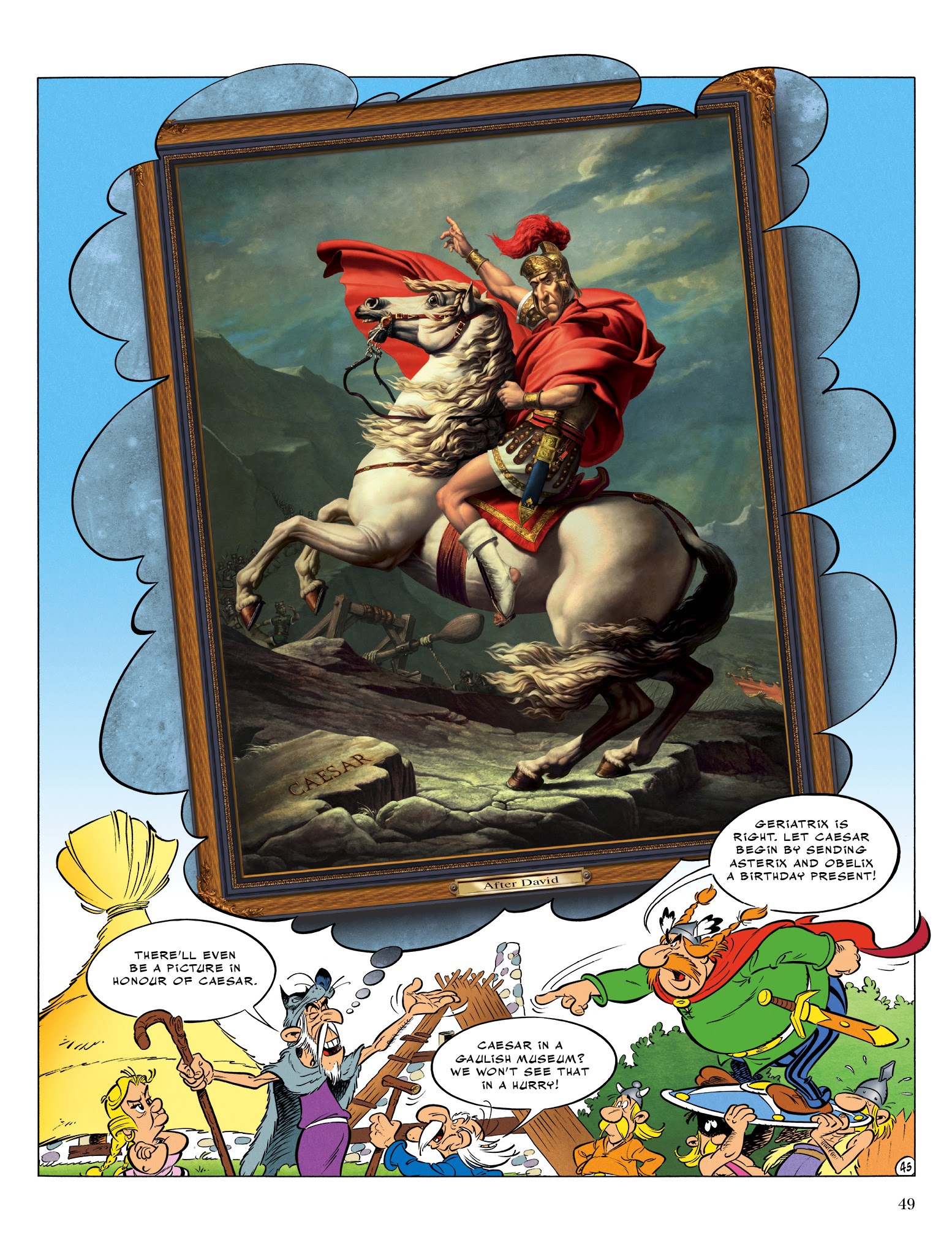 Read online Asterix comic -  Issue #34 - 50