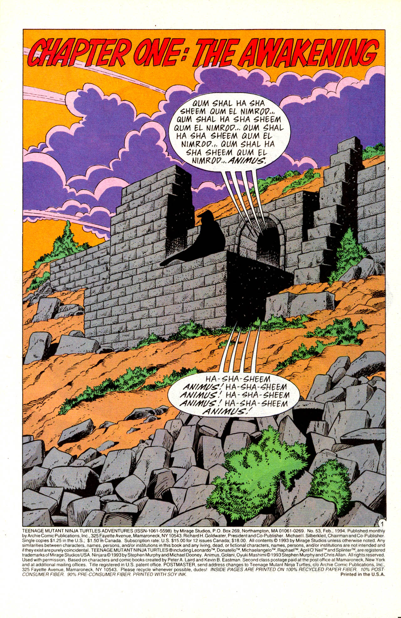 Read online Teenage Mutant Ninja Turtles Adventures (1989) comic -  Issue #53 - 3