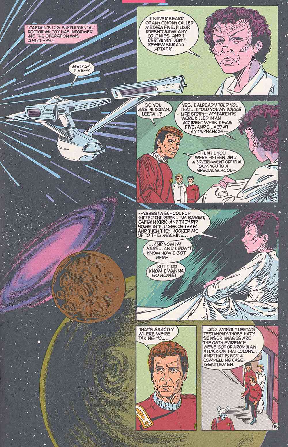 Read online Star Trek (1989) comic -  Issue #28 - 19