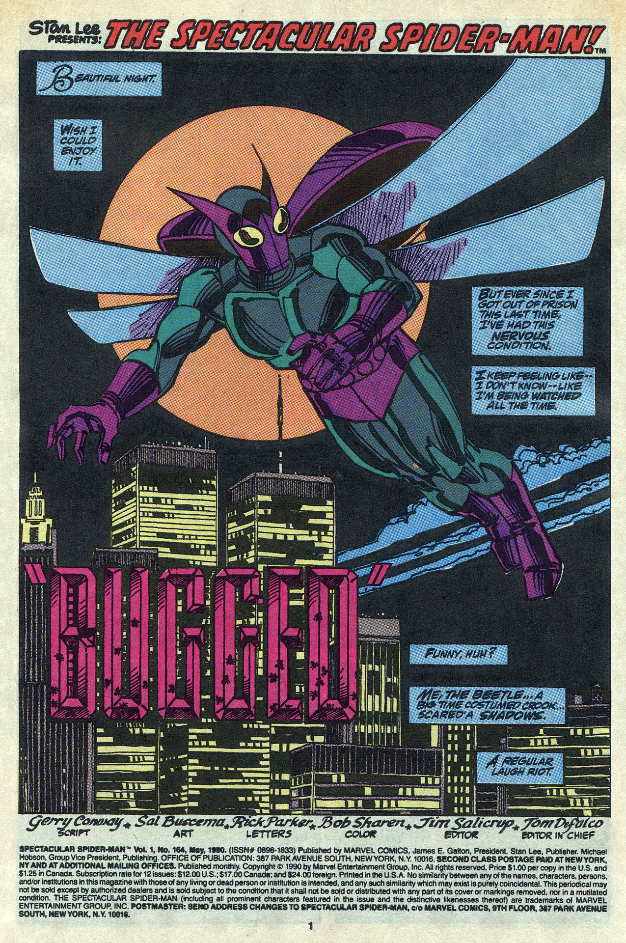 Read online The Spectacular Spider-Man (1976) comic -  Issue #164 - 3