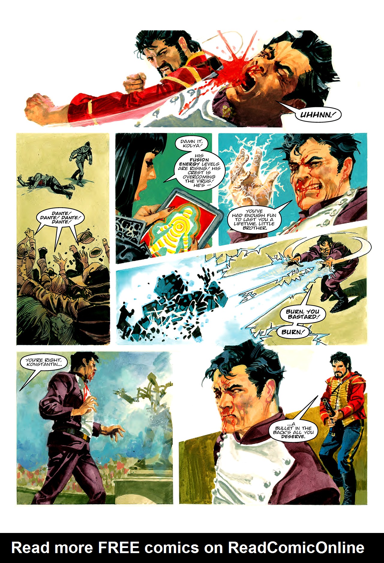 Read online Nikolai Dante comic -  Issue # TPB 11 - 152