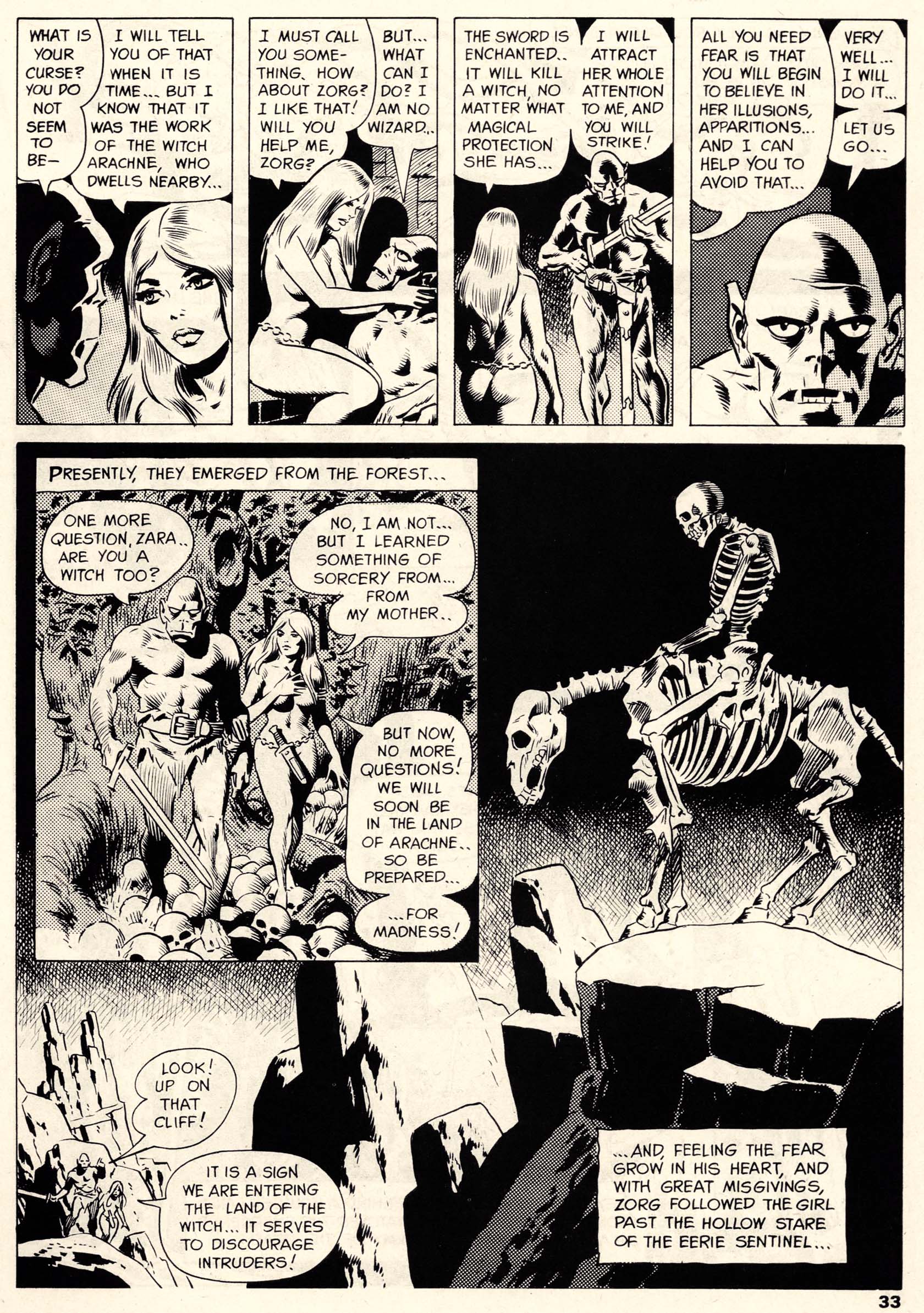 Read online Vampirella (1969) comic -  Issue #9 - 33