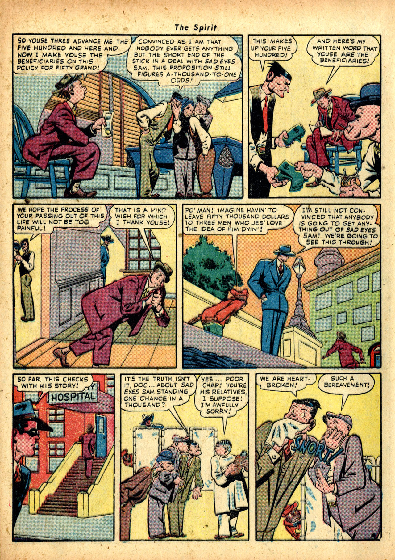 Read online The Spirit (1944) comic -  Issue #5 - 46