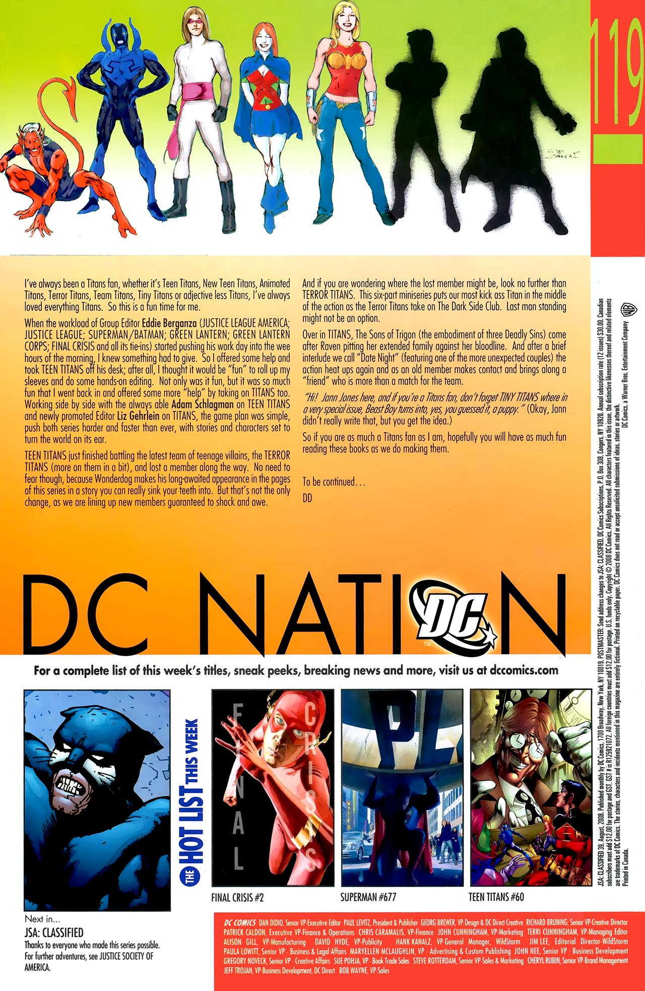 Read online JSA: Classified comic -  Issue #39 - 24