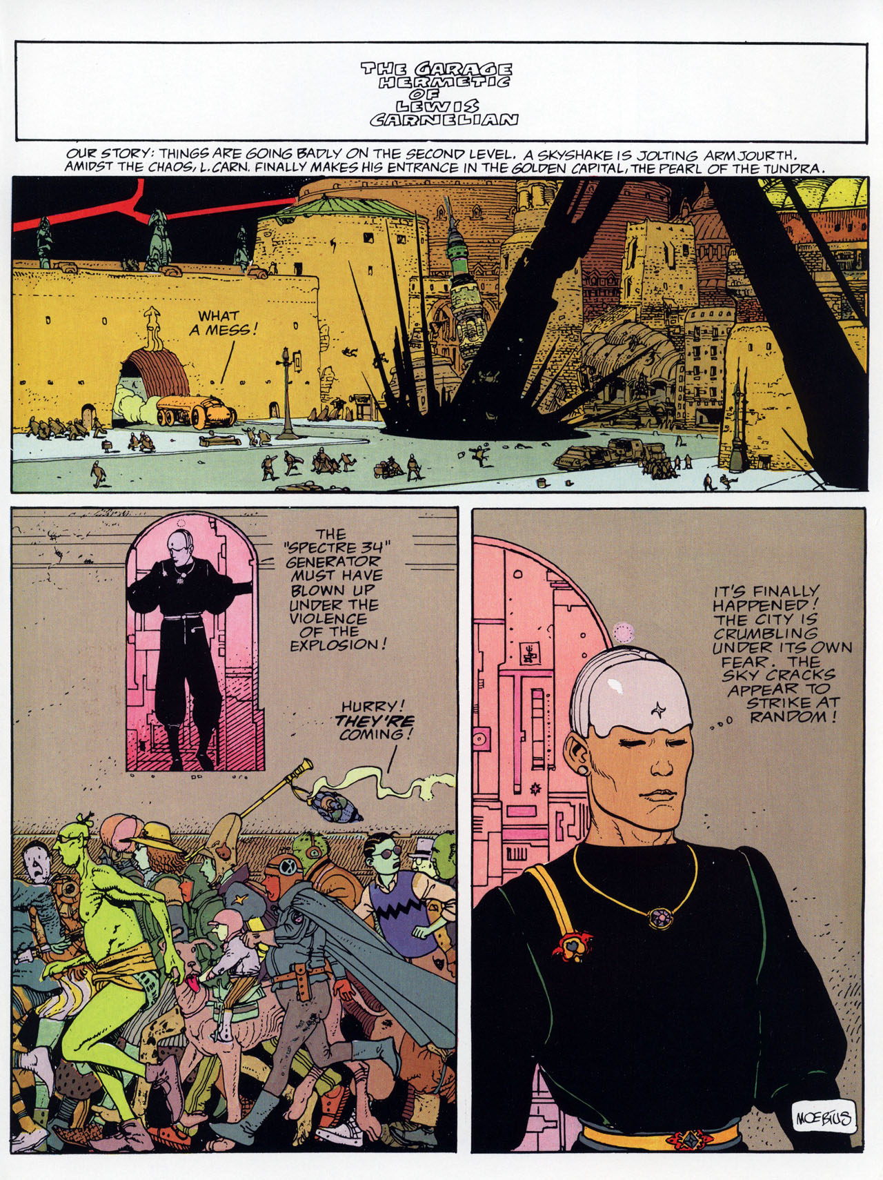 Read online Epic Graphic Novel: Moebius comic -  Issue # TPB 3 - 93