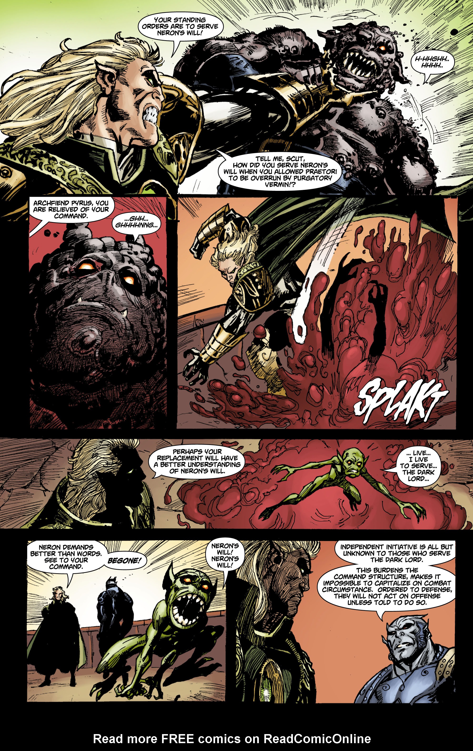 Read online Reign in Hell comic -  Issue #2 - 22