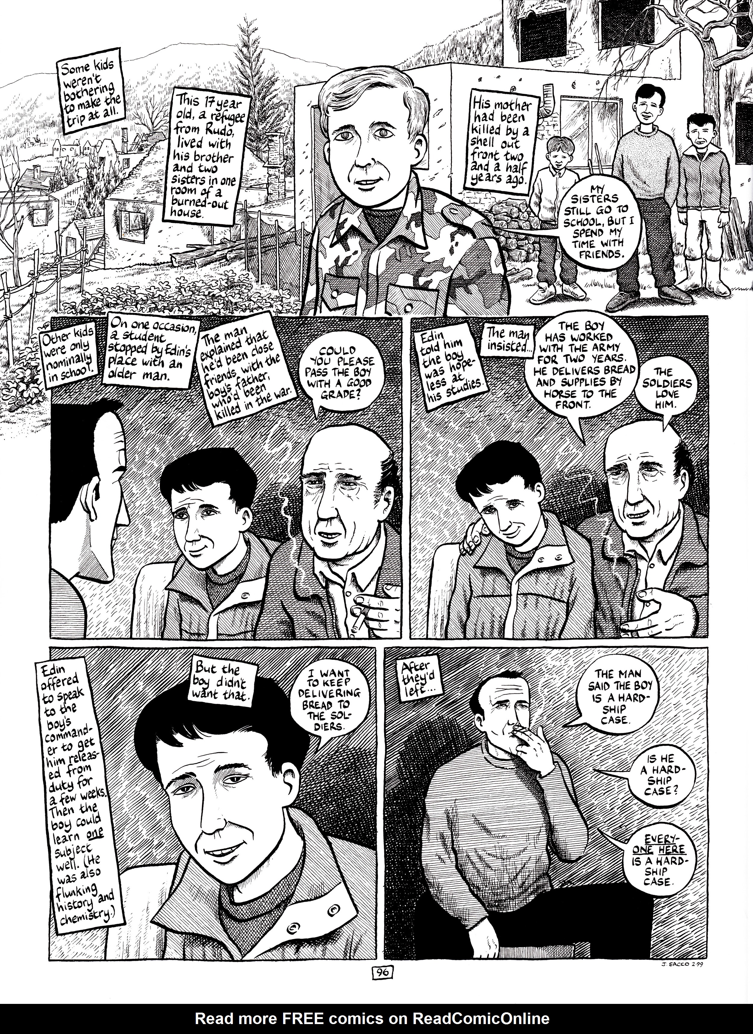 Read online Safe Area Goražde comic -  Issue # TPB (Part 2) - 37