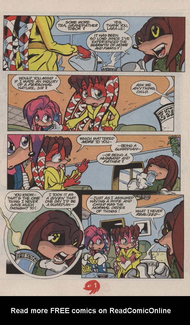 Read online Knuckles the Echidna comic -  Issue #18 - 5