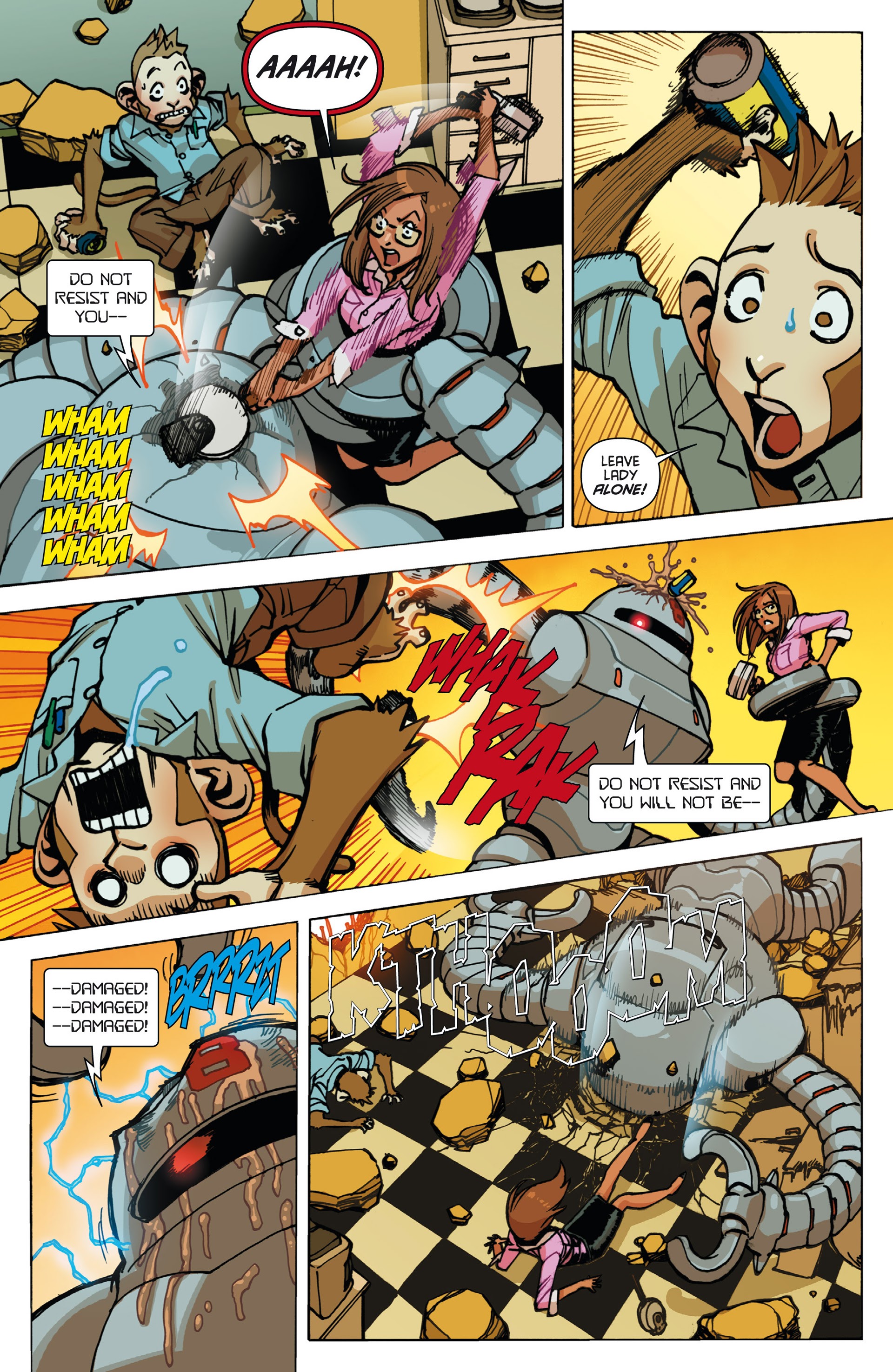 Read online Code Monkey Save World comic -  Issue #1 - 9