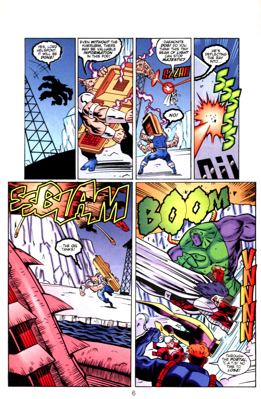 Read online WildC.A.T.s Adventures comic -  Issue #6 - 6