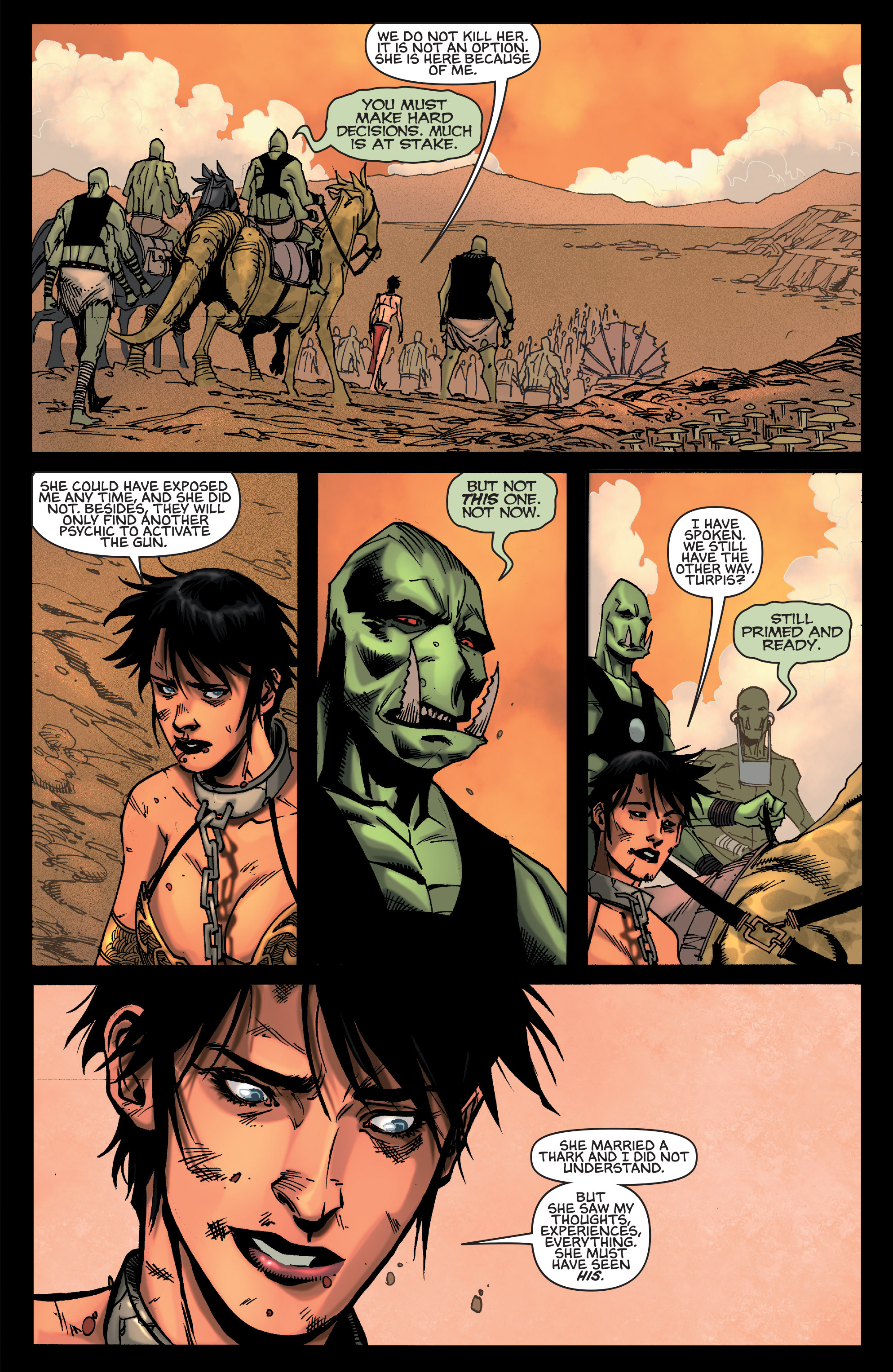 Read online Dejah Thoris and the Green Men of Mars comic -  Issue #11 - 15