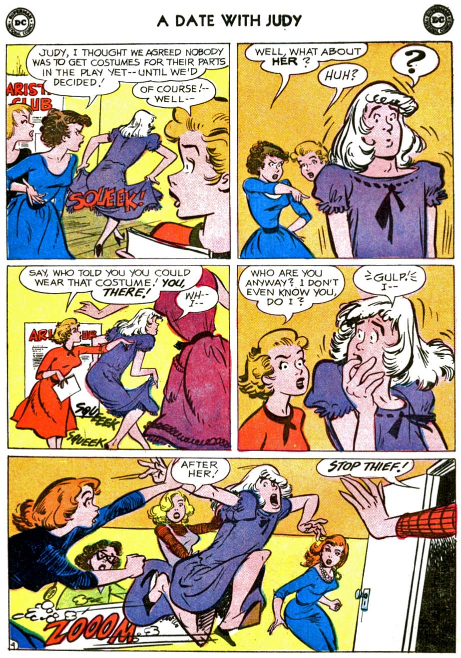 Read online A Date with Judy comic -  Issue #77 - 31
