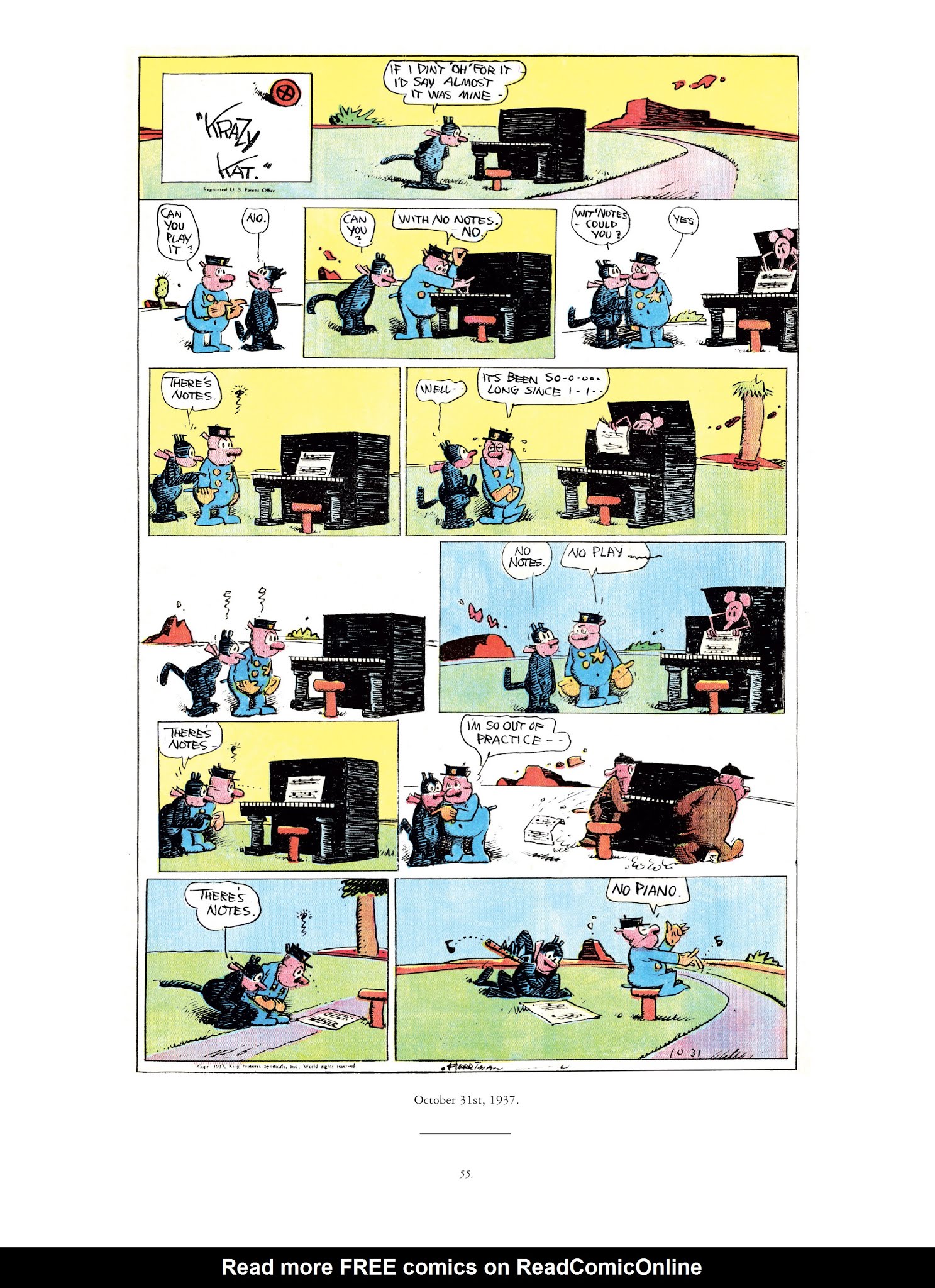 Read online Krazy & Ignatz comic -  Issue # TPB 10 - 53