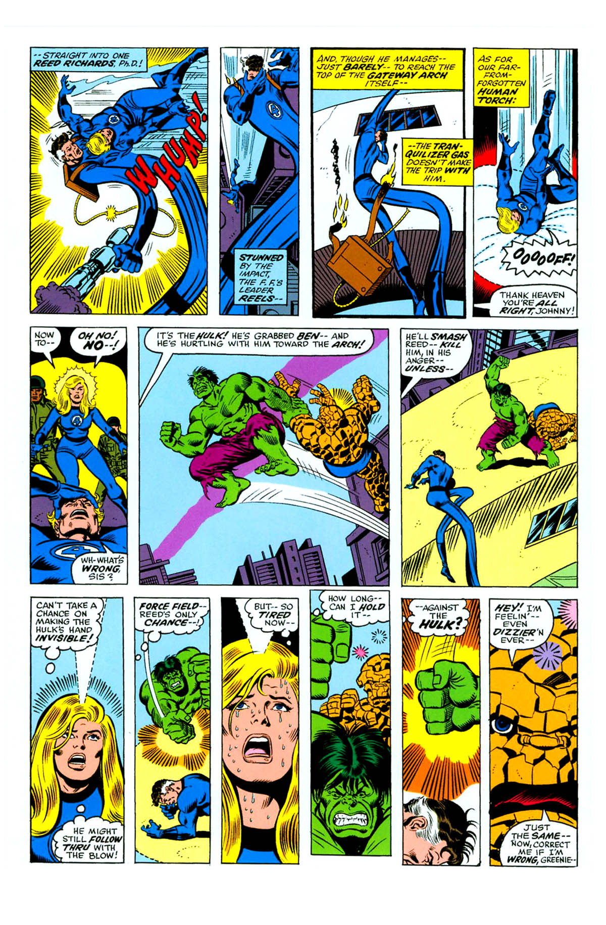 Read online Fantastic Four Visionaries: George Perez comic -  Issue # TPB 1 (Part 1) - 70