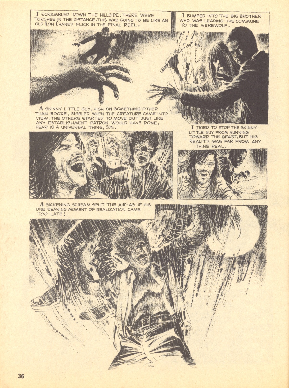 Read online Creepy (1964) comic -  Issue #43 - 36