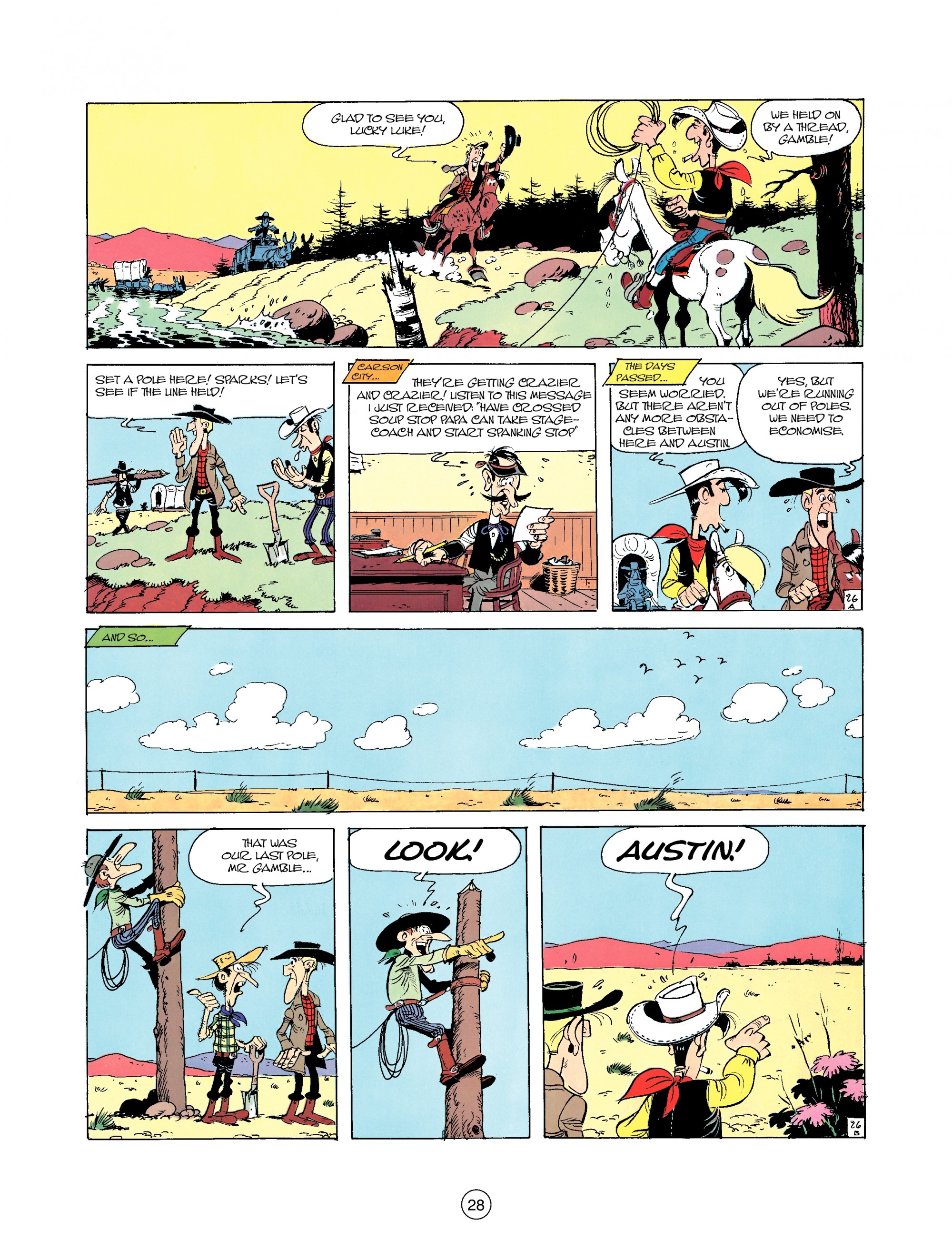 A Lucky Luke Adventure Issue #35 #35 - English 28