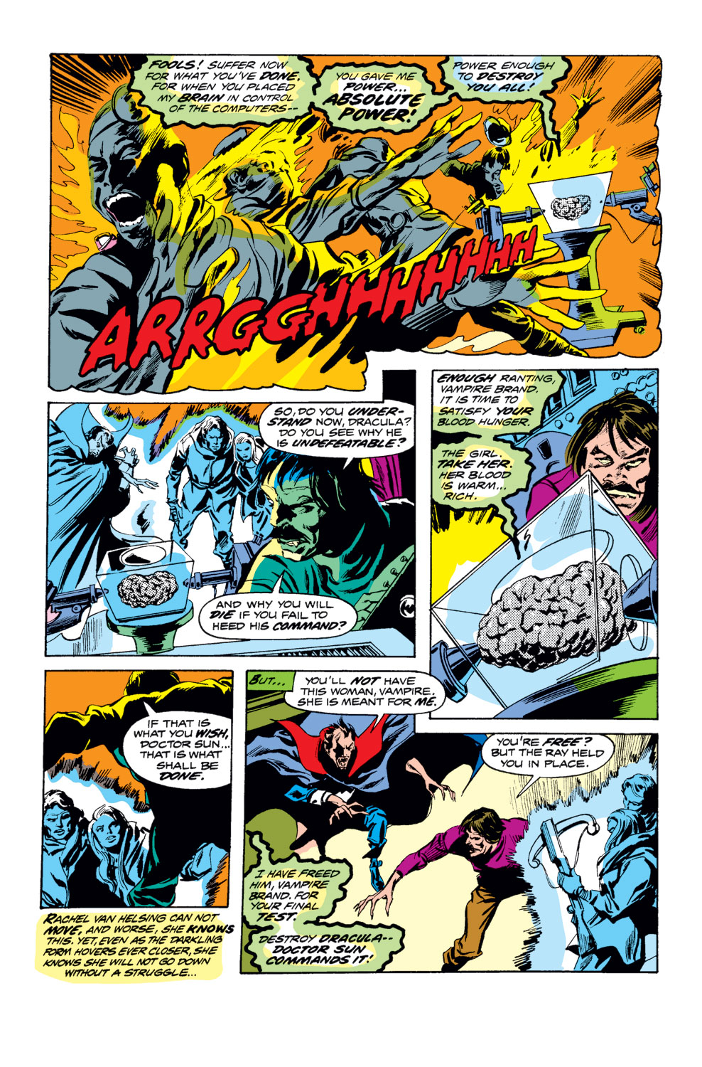 Read online Tomb of Dracula (1972) comic -  Issue #21 - 5