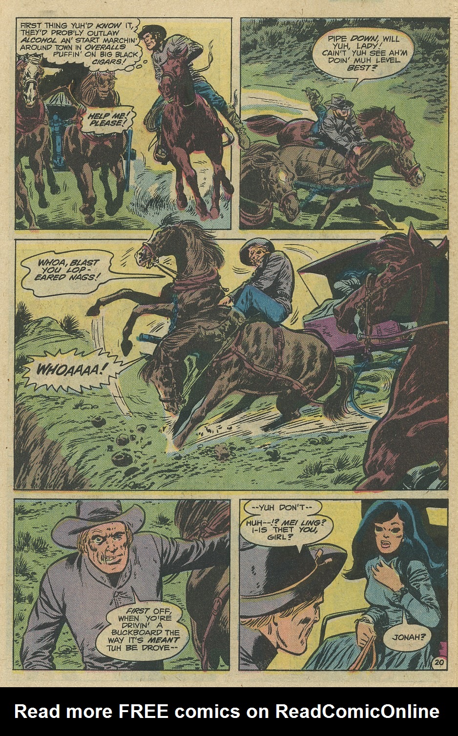 Read online Jonah Hex (1977) comic -  Issue #42 - 21