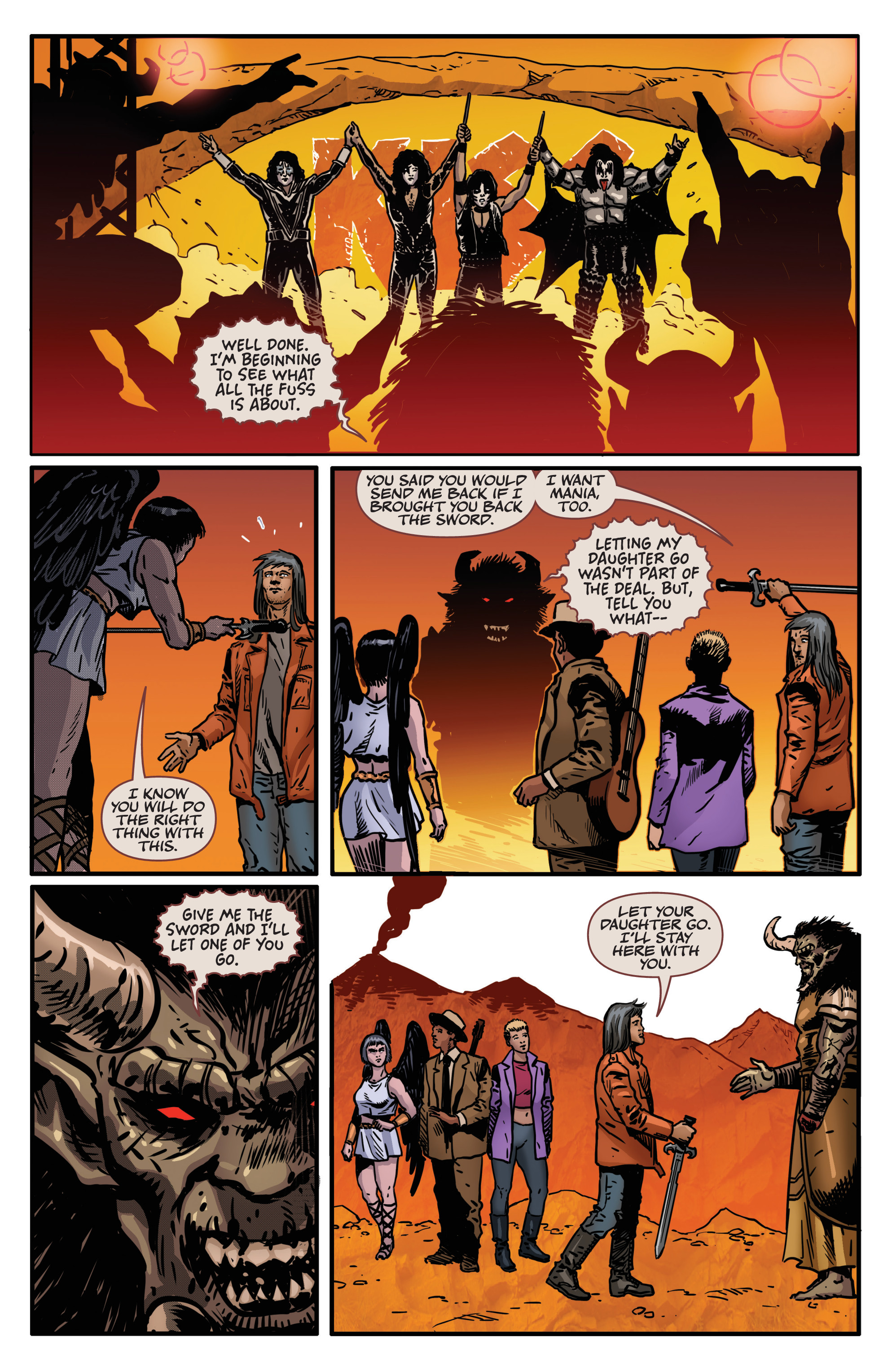 Read online KISS: The End comic -  Issue #5 - 16