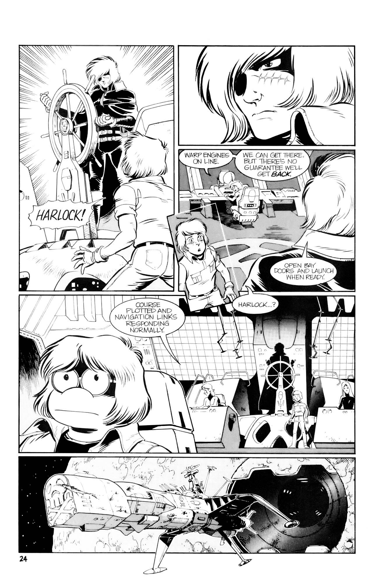 Read online Captain Harlock: Deathshadow Rising comic -  Issue #5 - 26