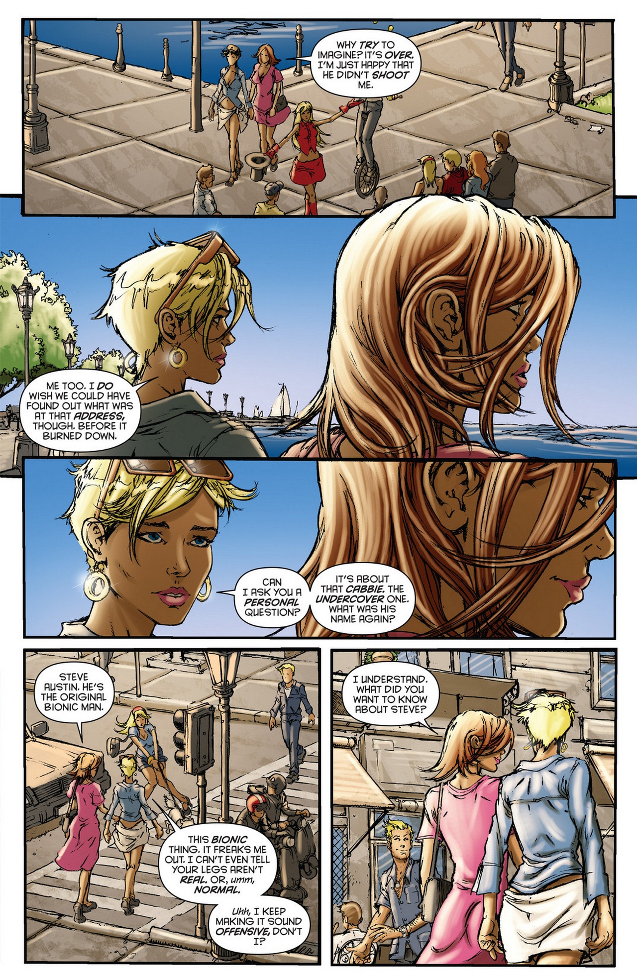 Read online The Bionic Woman comic -  Issue #5 - 7