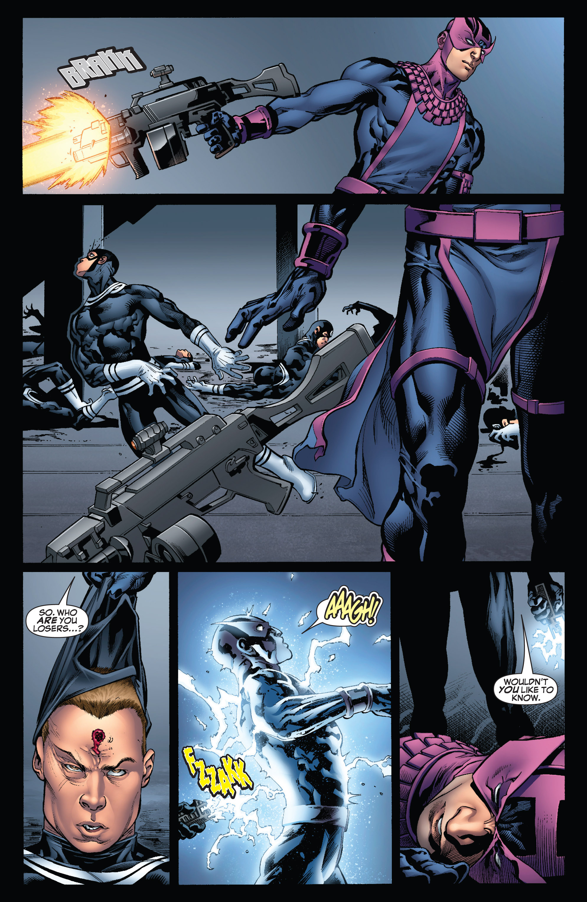 Read online Dark Reign: Hawkeye comic -  Issue #4 - 7