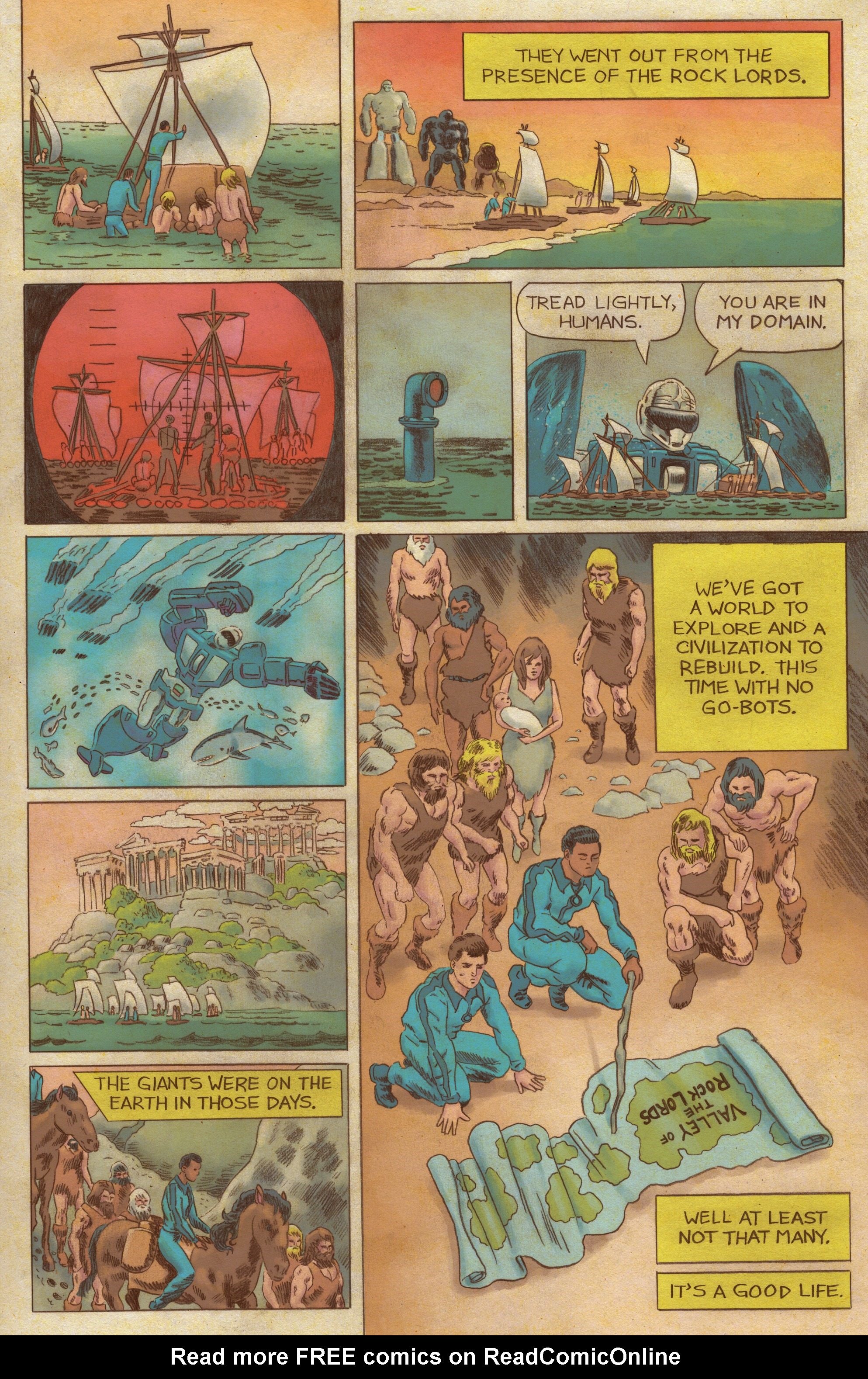 Read online Go-Bots comic -  Issue #5 - 19