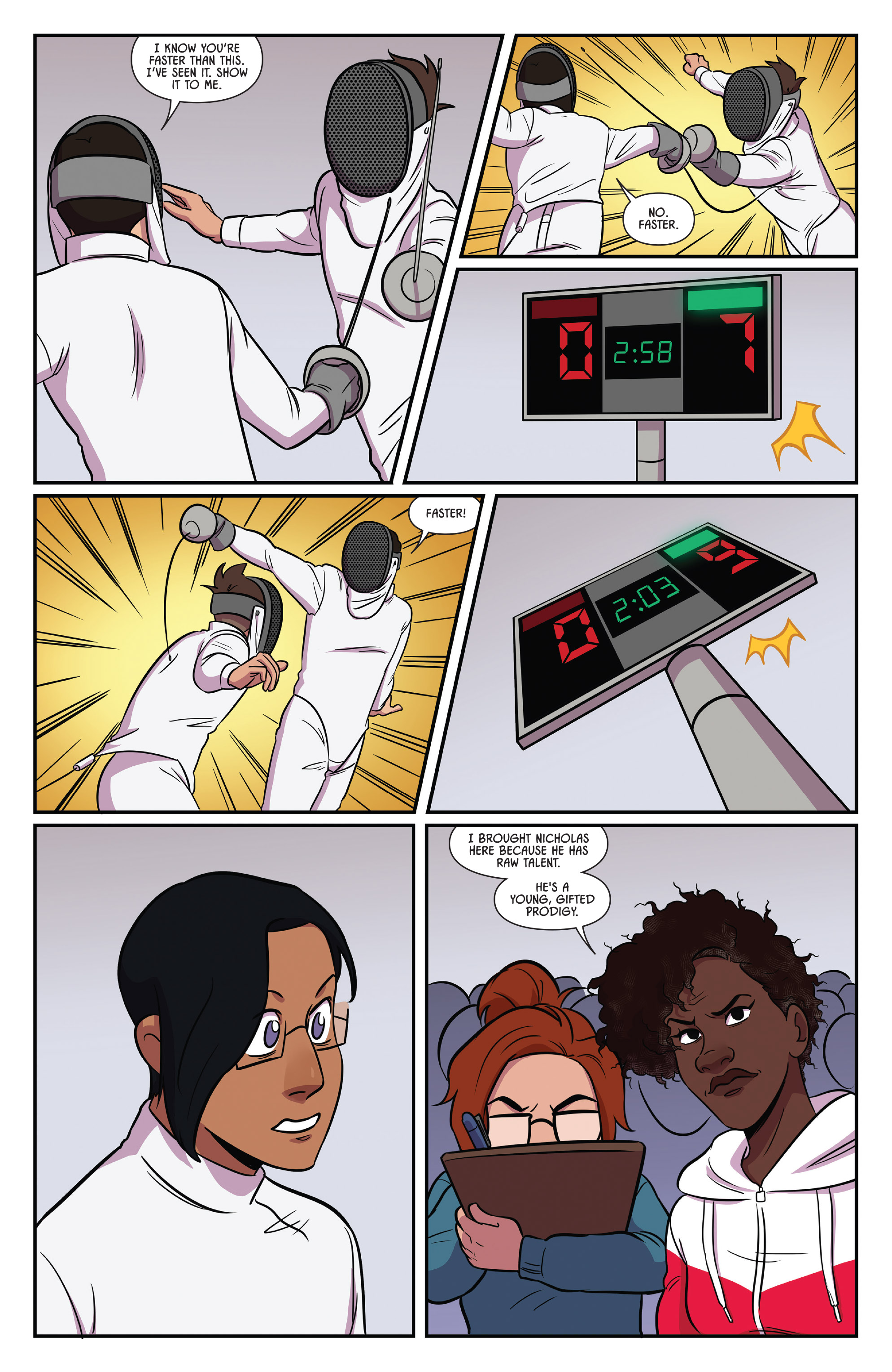 Read online Fence comic -  Issue # _TPB 3 - 38