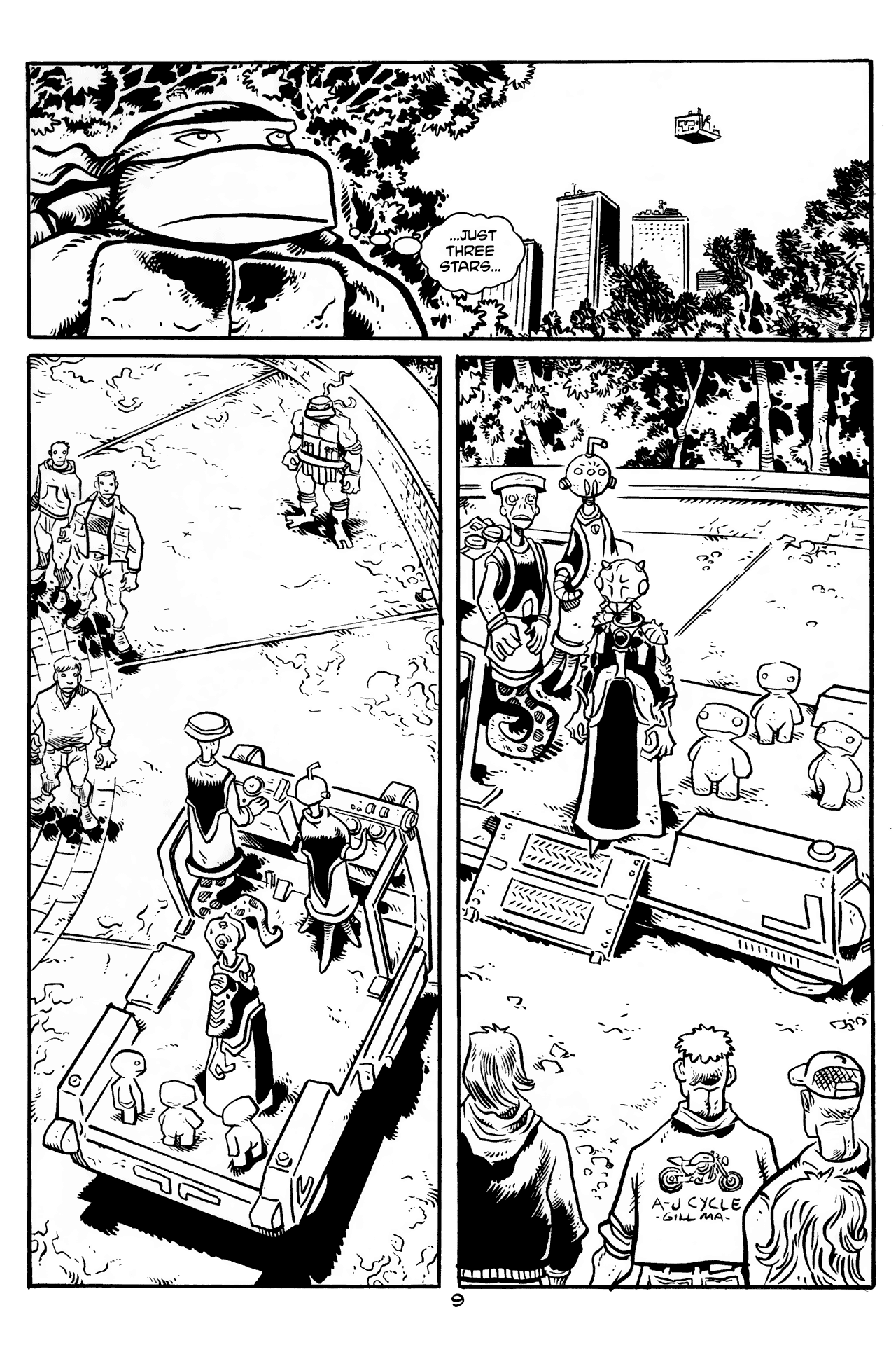 Read online Michelangelo The Third Kind comic -  Issue #4 - 11