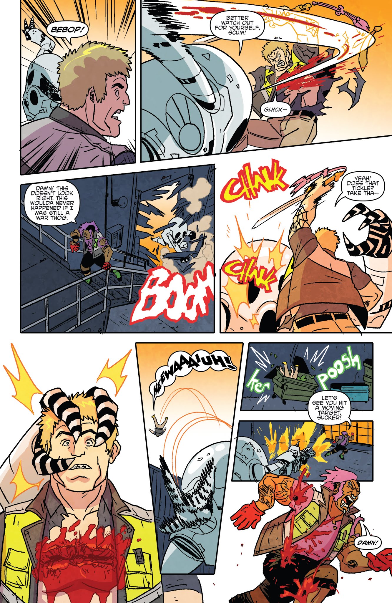 Read online Teenage Mutant Ninja Turtles: Bebop & Rocksteady Hit the Road comic -  Issue #2 - 15