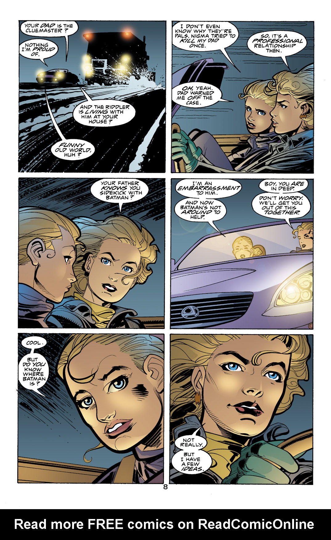 Read online Birds of Prey (1999) comic -  Issue #40 - 8