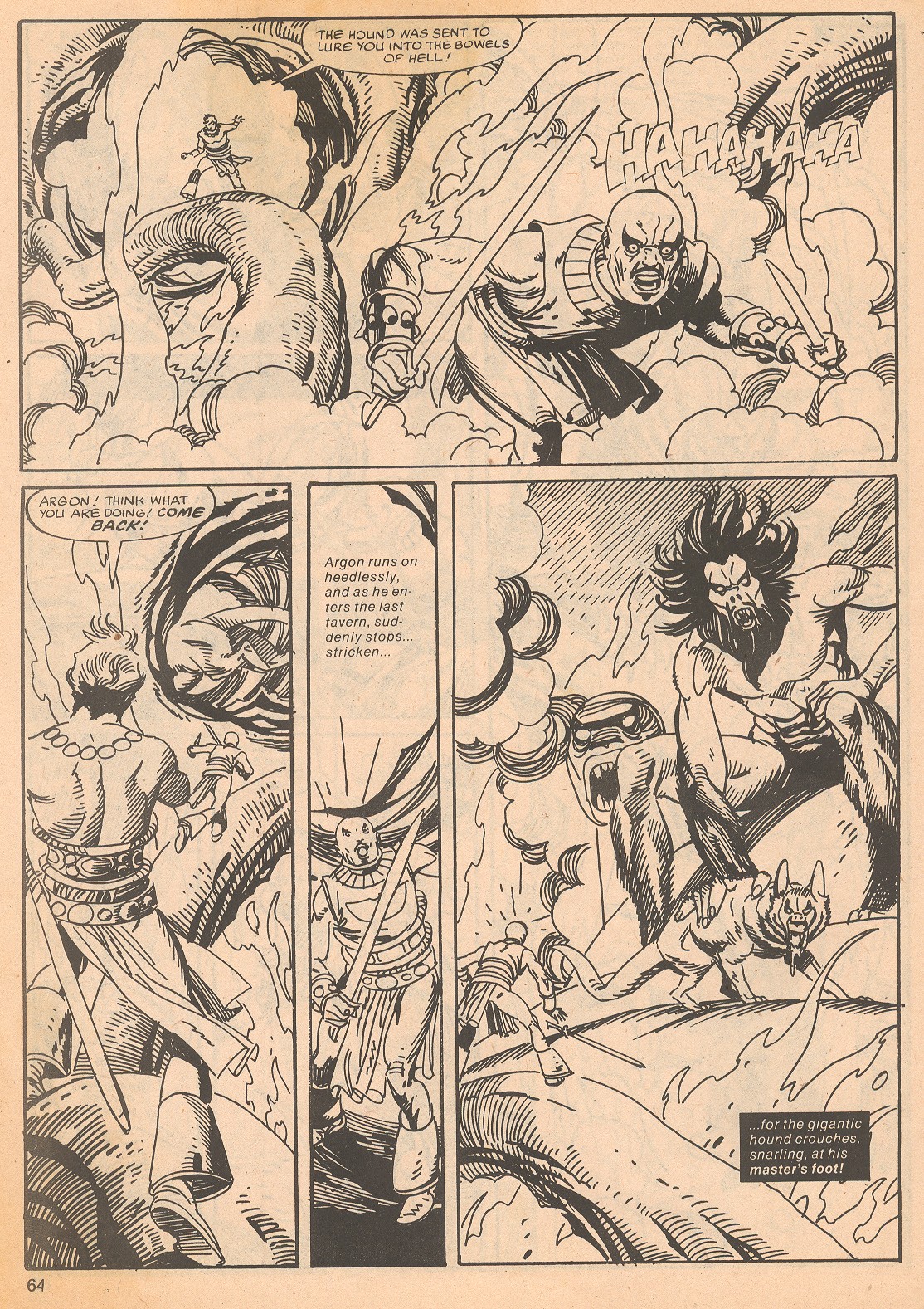 Read online The Savage Sword Of Conan comic -  Issue #64 - 64