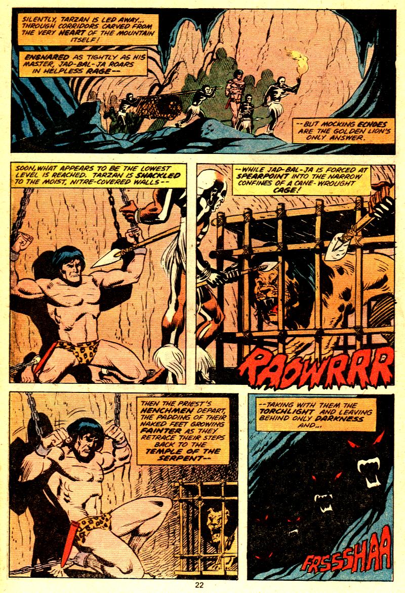 Read online Tarzan (1977) comic -  Issue # _Annual 2 - 18