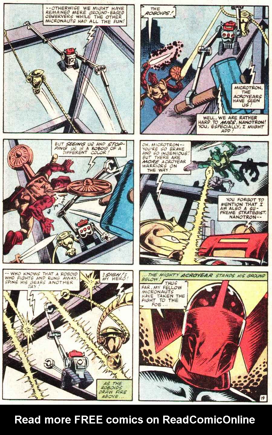 Read online Micronauts (1979) comic -  Issue #39 - 20