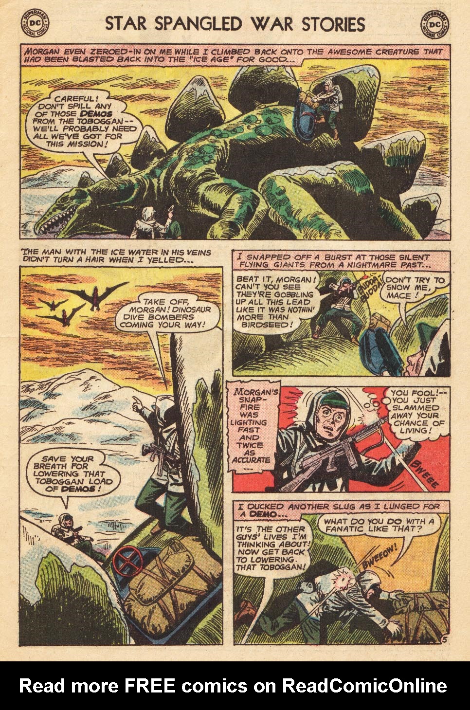 Read online Star Spangled War Stories (1952) comic -  Issue #116 - 7