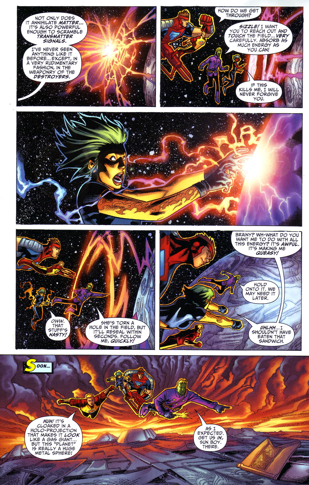 Read online Legion of Super-Heroes (2005) comic -  Issue #49 - 11