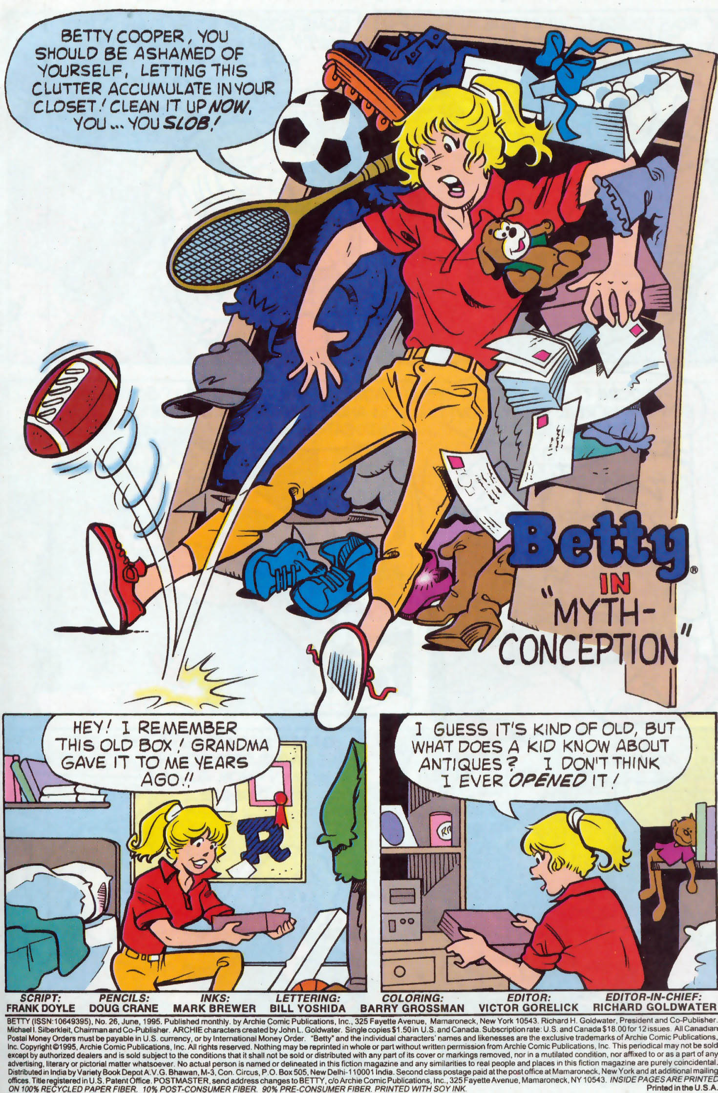Read online Betty comic -  Issue #26 - 2