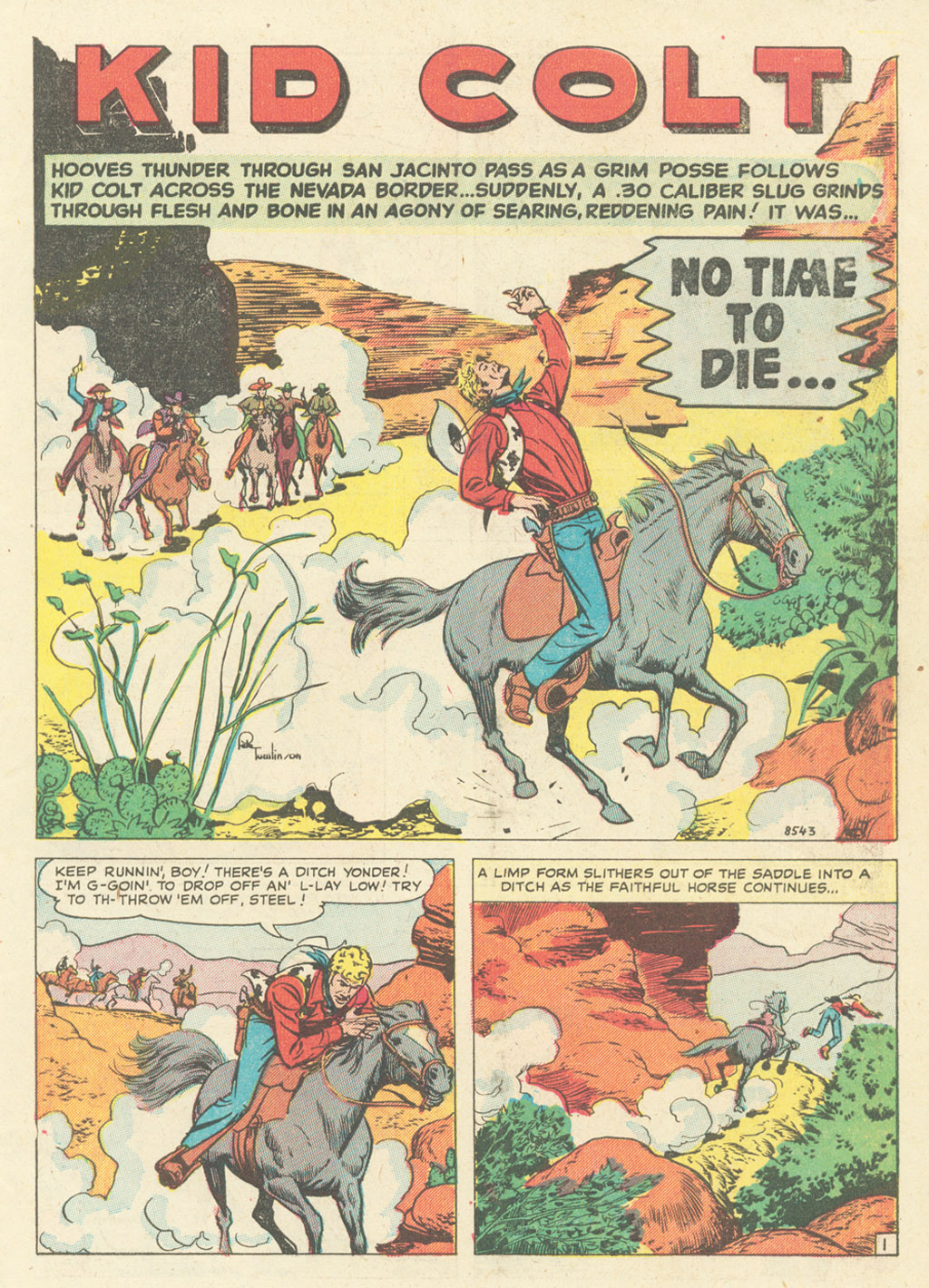 Read online Kid Colt Outlaw comic -  Issue #16 - 3